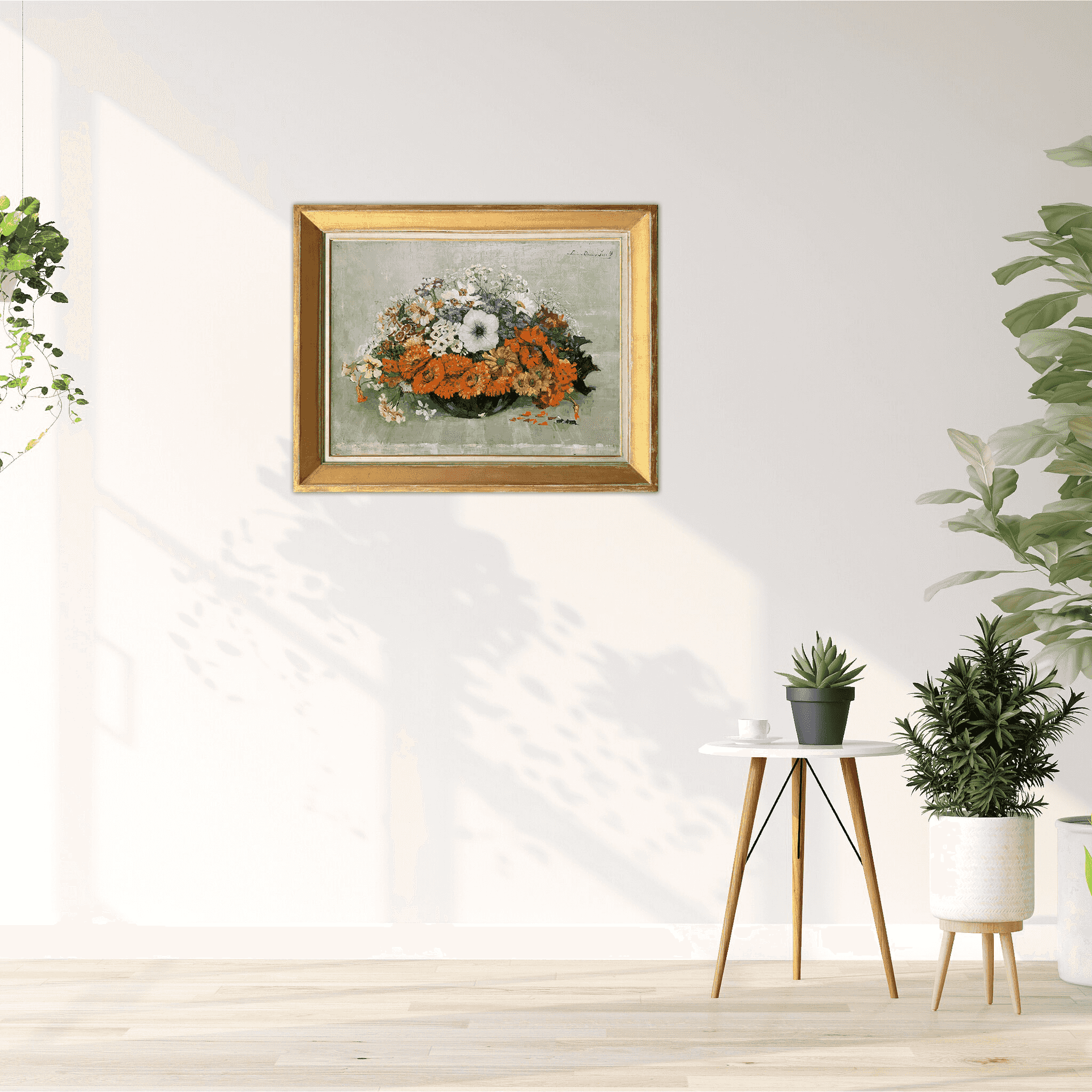 Lucie van Dam van Isselt - Pronkboeket (in interieur)