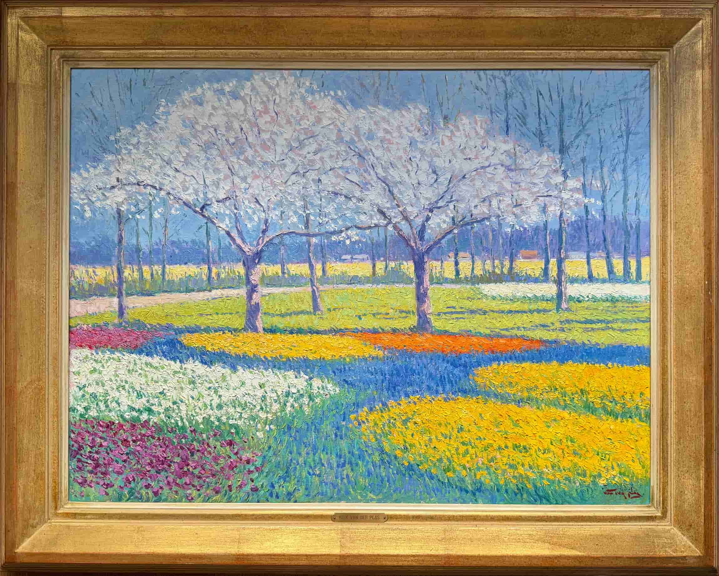 Niek van der Plas - Keukenhof te Lisse (met lijst)