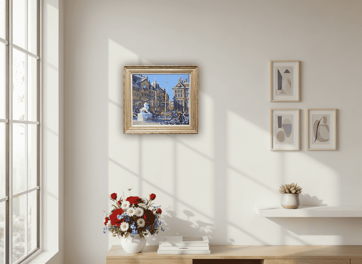 Hans Versfelt - Paleis op de Dam te Amsterdam (in interieur)