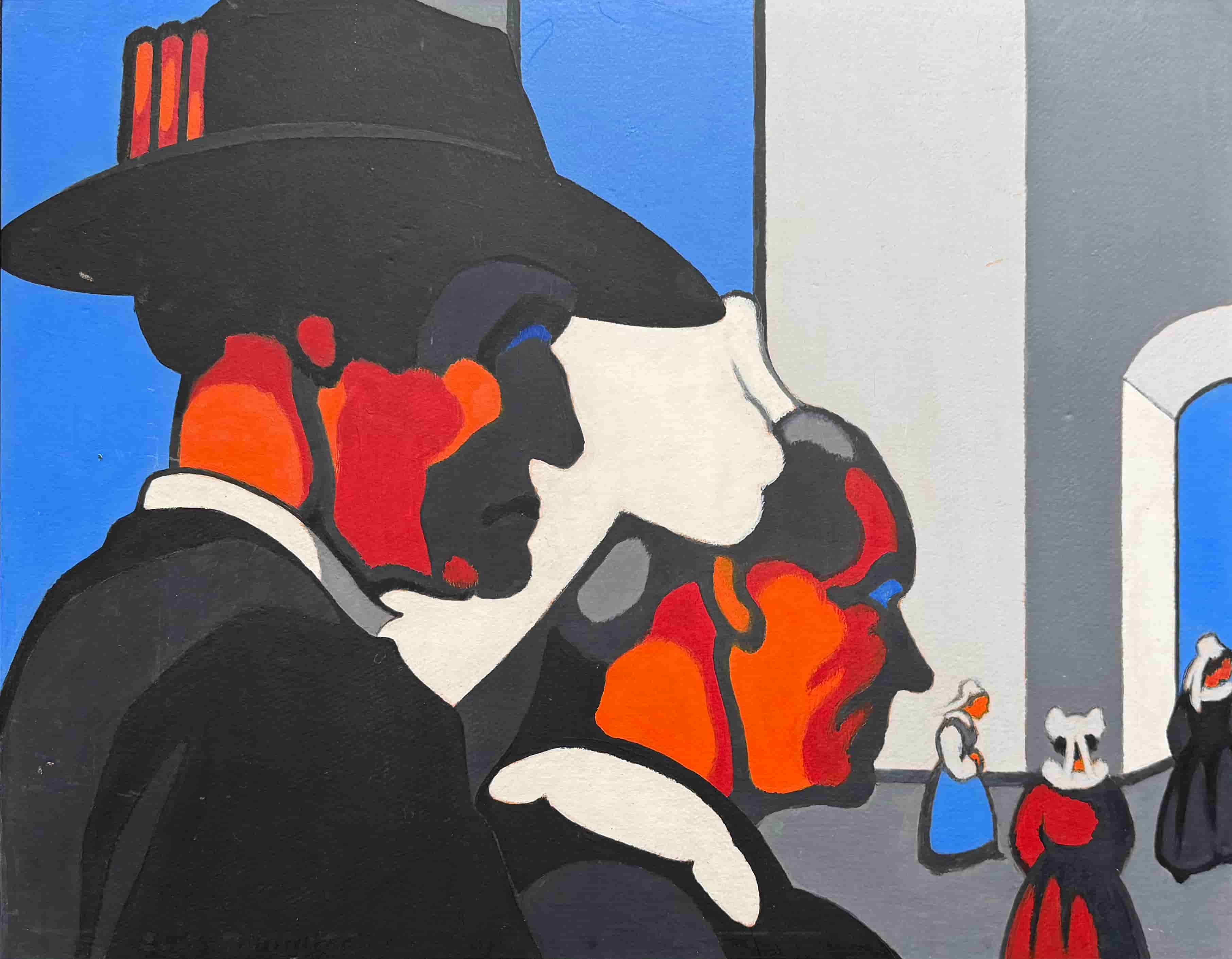 Elly Tamminga - Kerkgangers