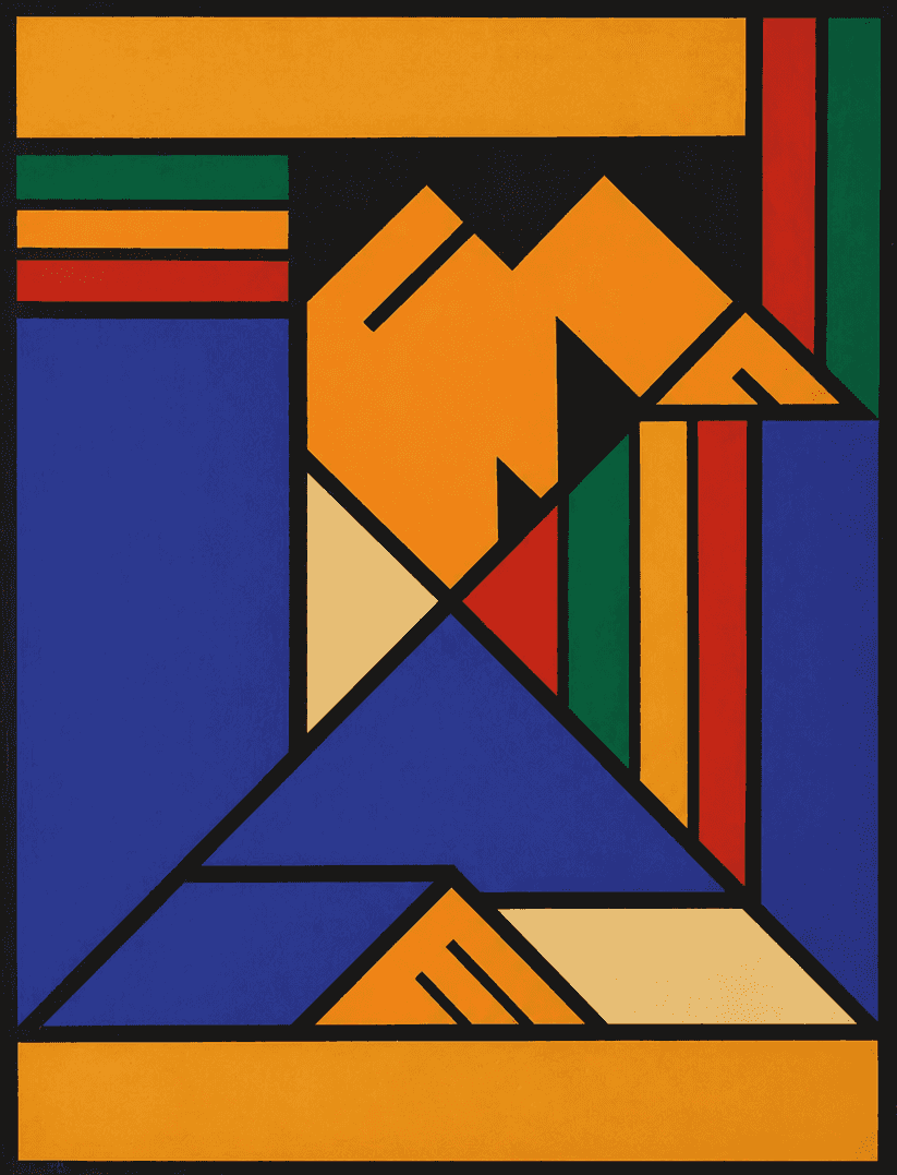 Louise (Lou) Loeber - Lezende man (zonder lijst)