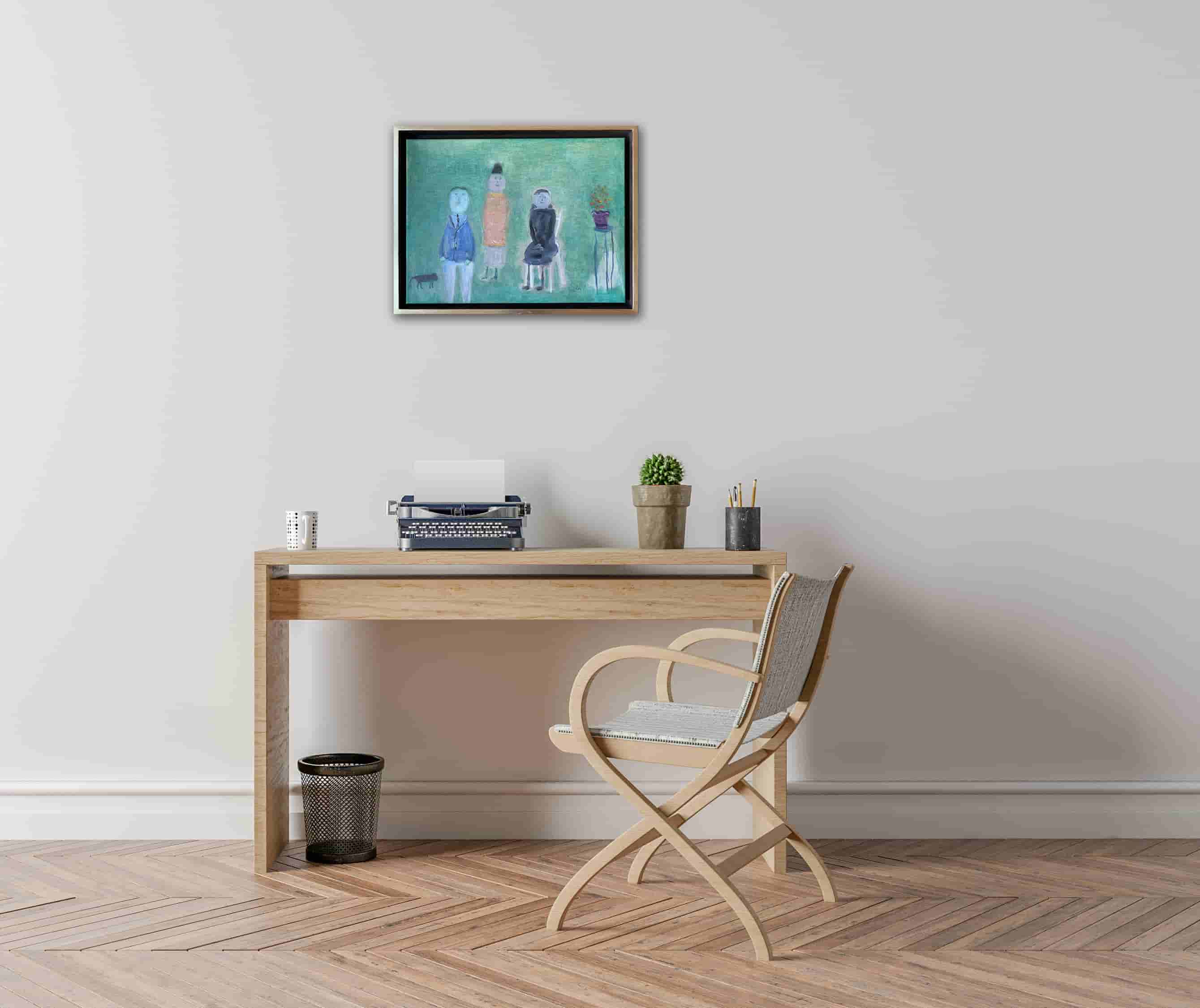 Jan Roëde - A happy family (in interieur)