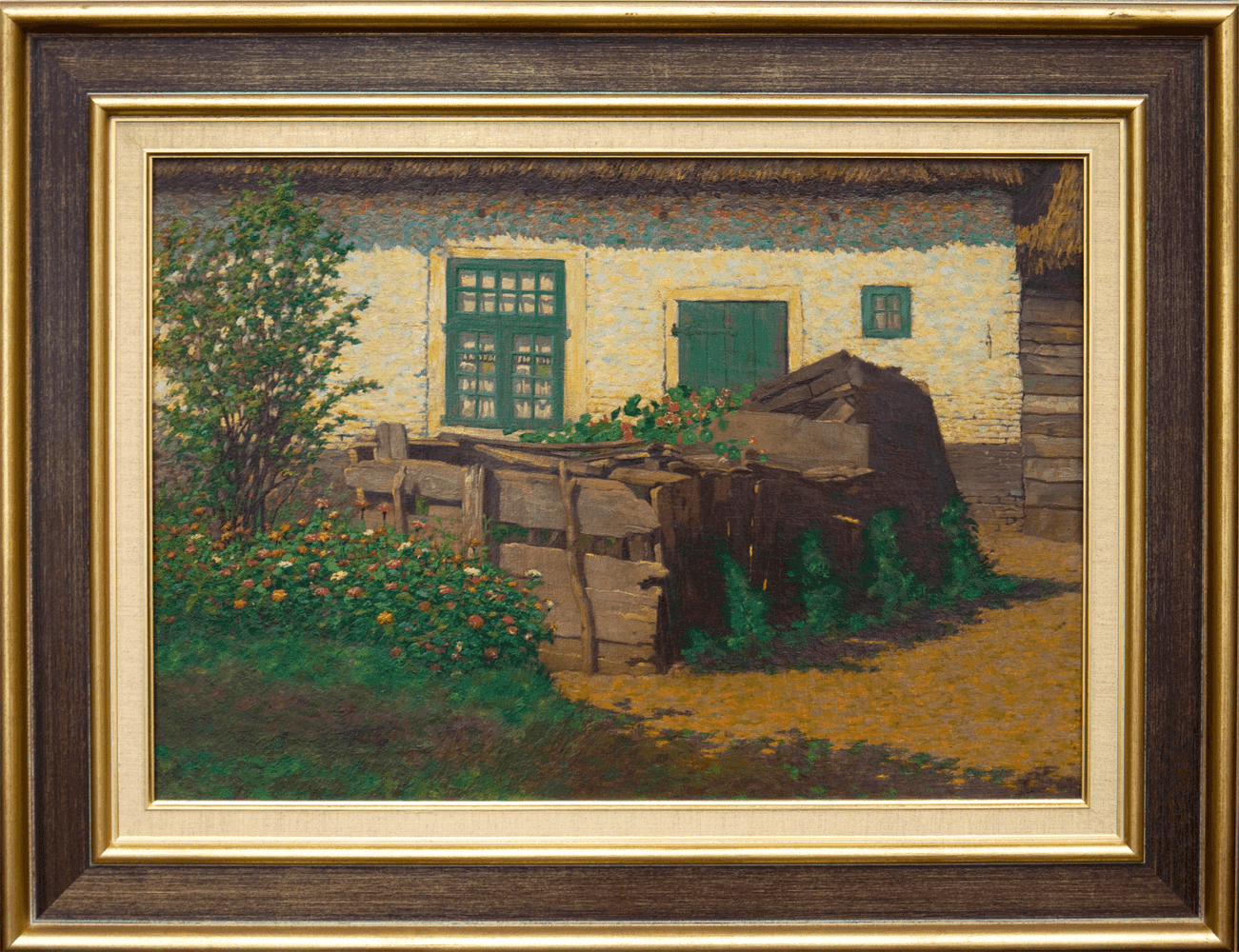 Co Breman - Kippenhok (met lijst)