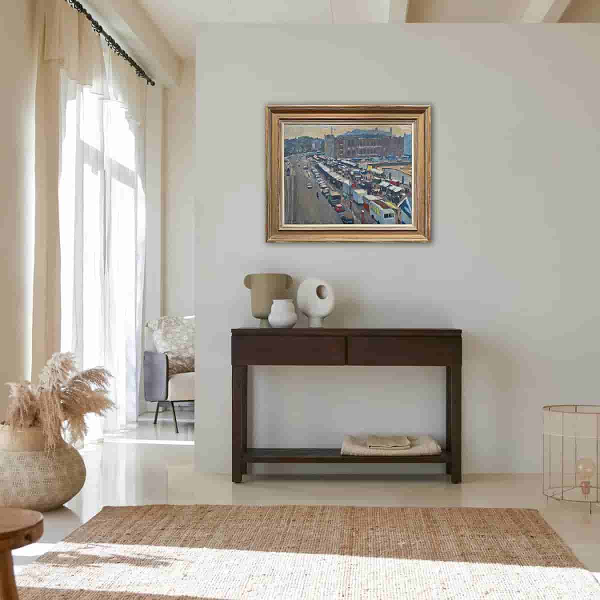 Joop Stierhout - Waterlooplein Amsterdam (in interieur)