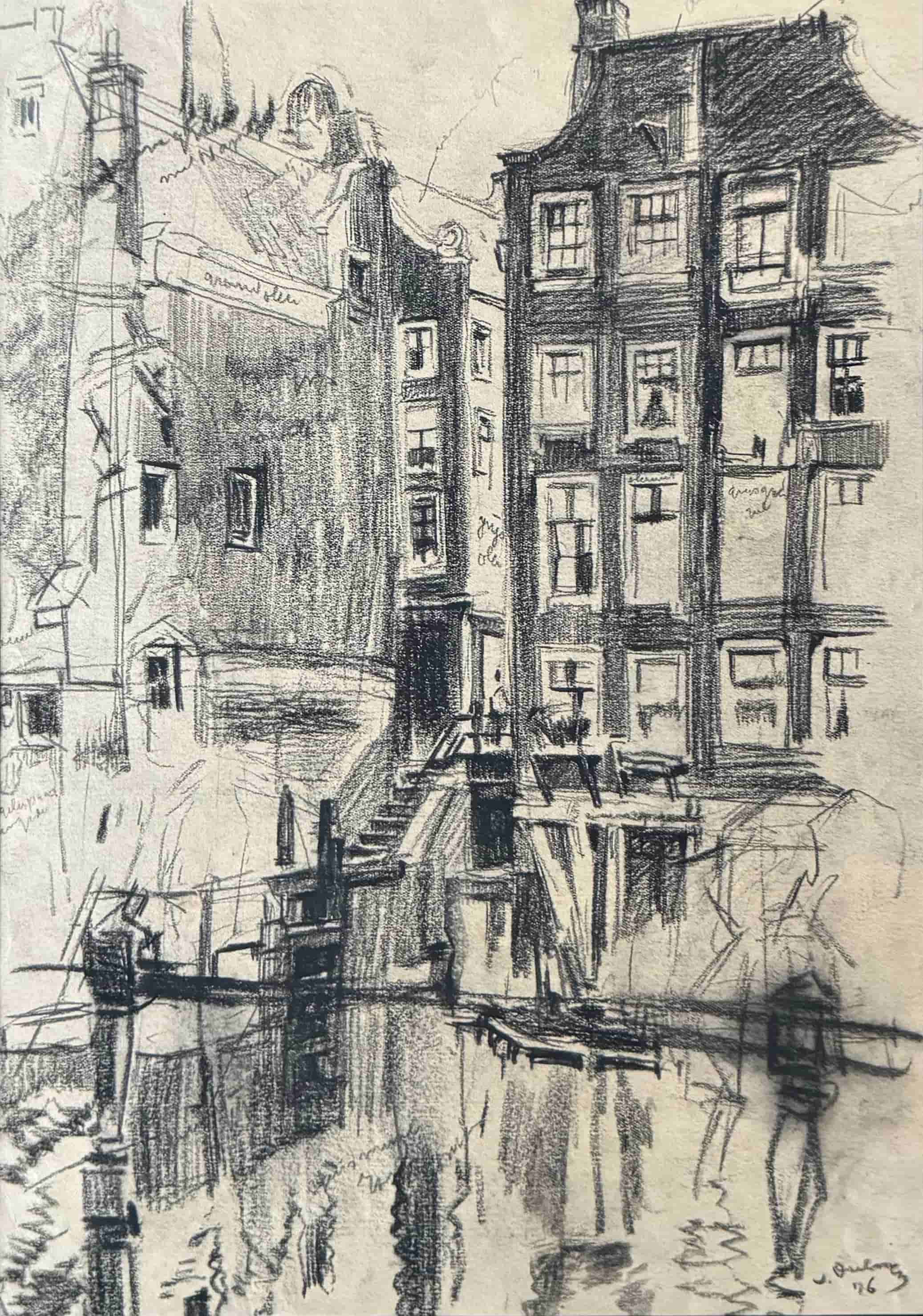 Erasmus Bernard von Dülmen-Krumpelman - Het Kolkje te Amsterdam