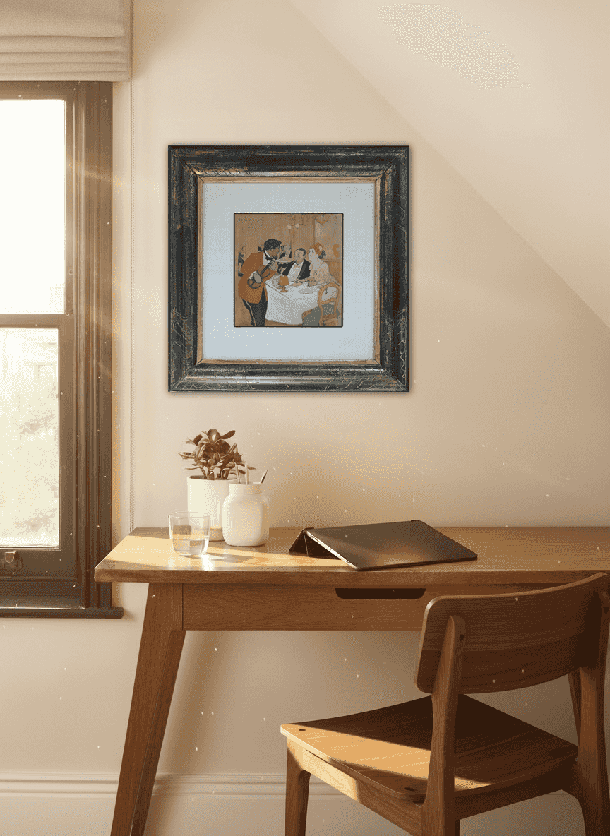 Piet van der Hem - Een romantisch diner (in interieur)