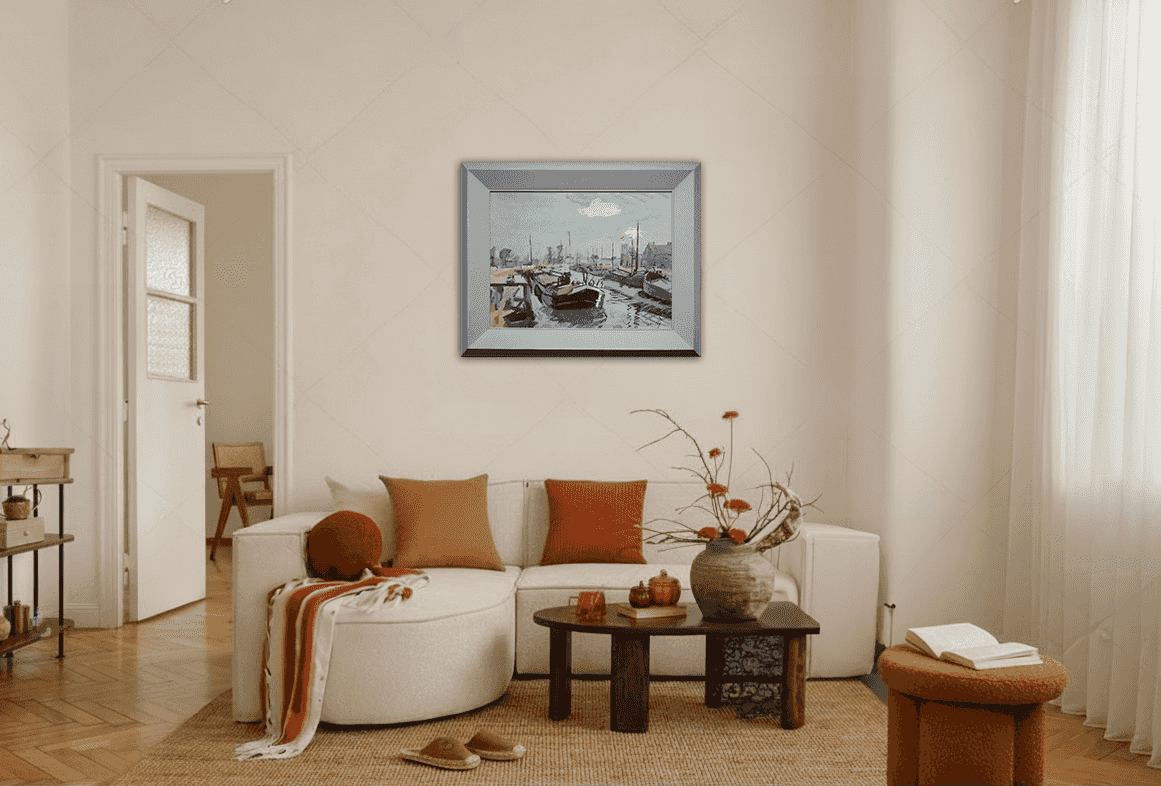Jan van der Zee - Damsterdiep (in interieur)