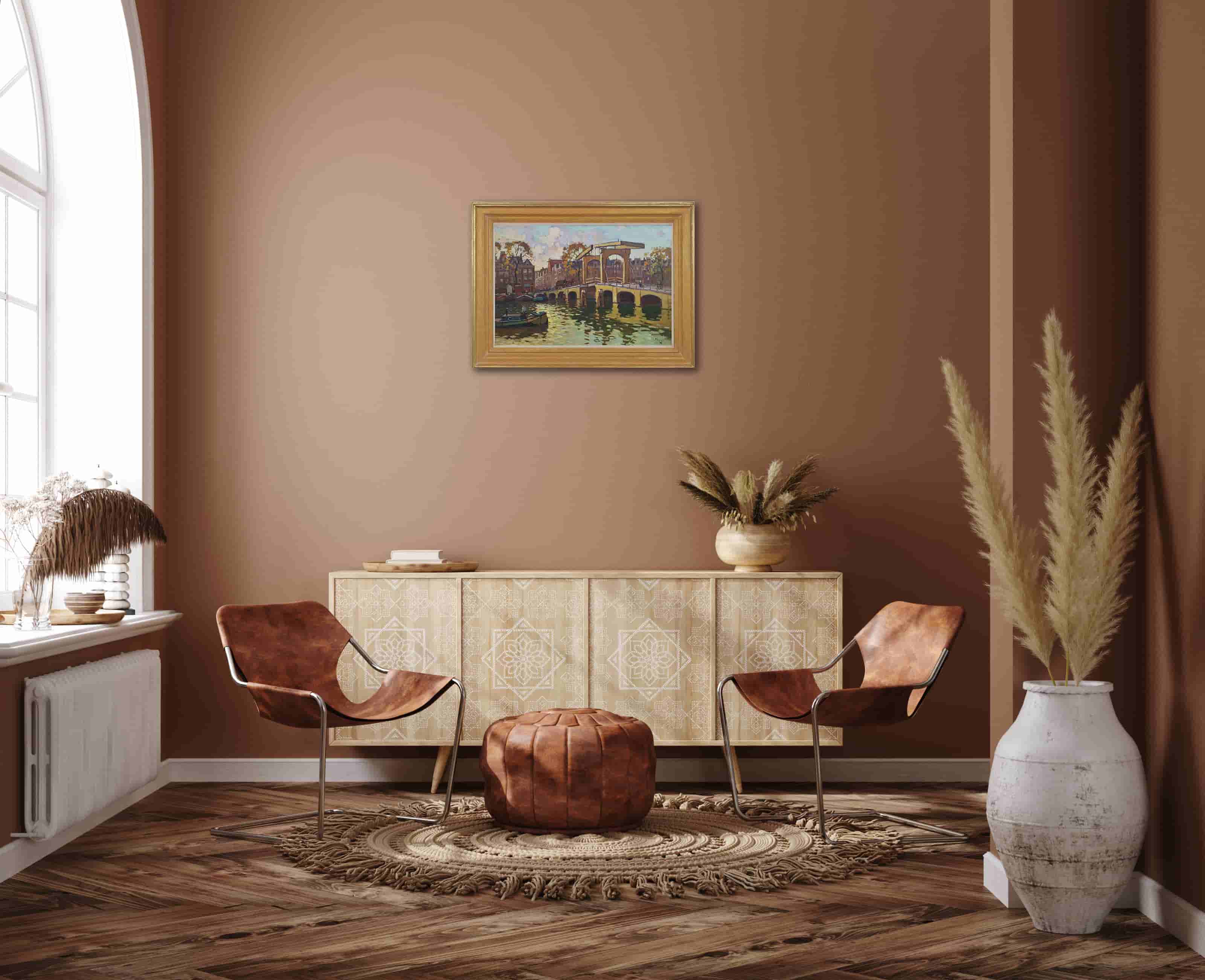 Ben Viegers - De Magere Brug over de Amstel (in interieur)