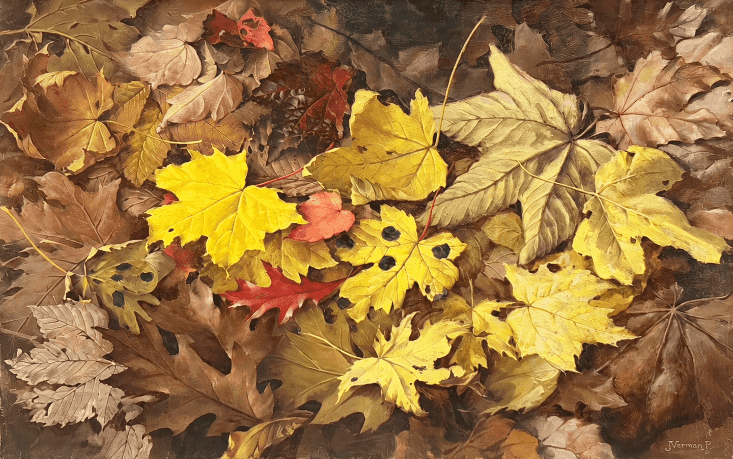 Jan Voerman jr - Les feuilles mortes
