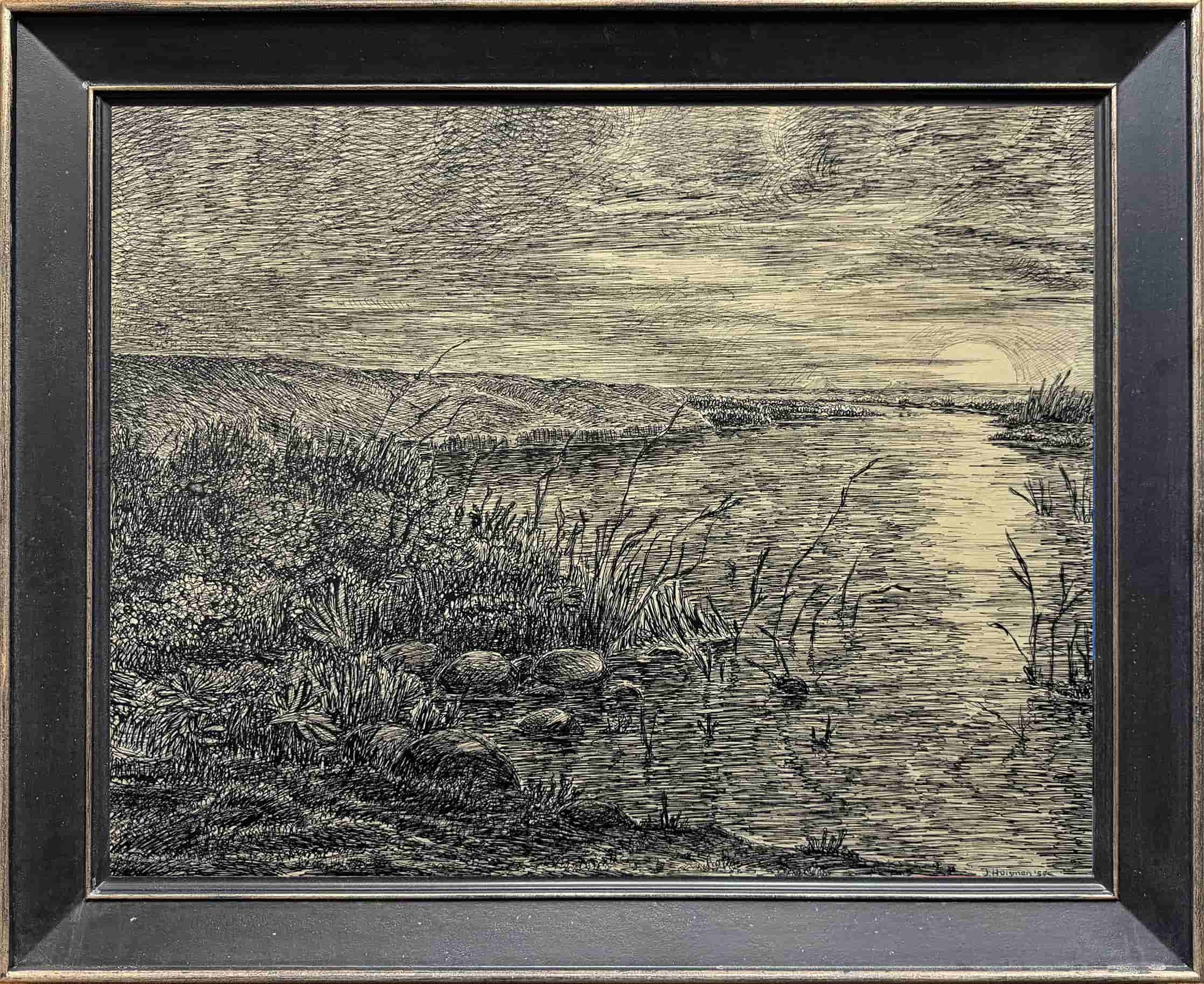 Jopie Huisman - Workumerwaard (met lijst)