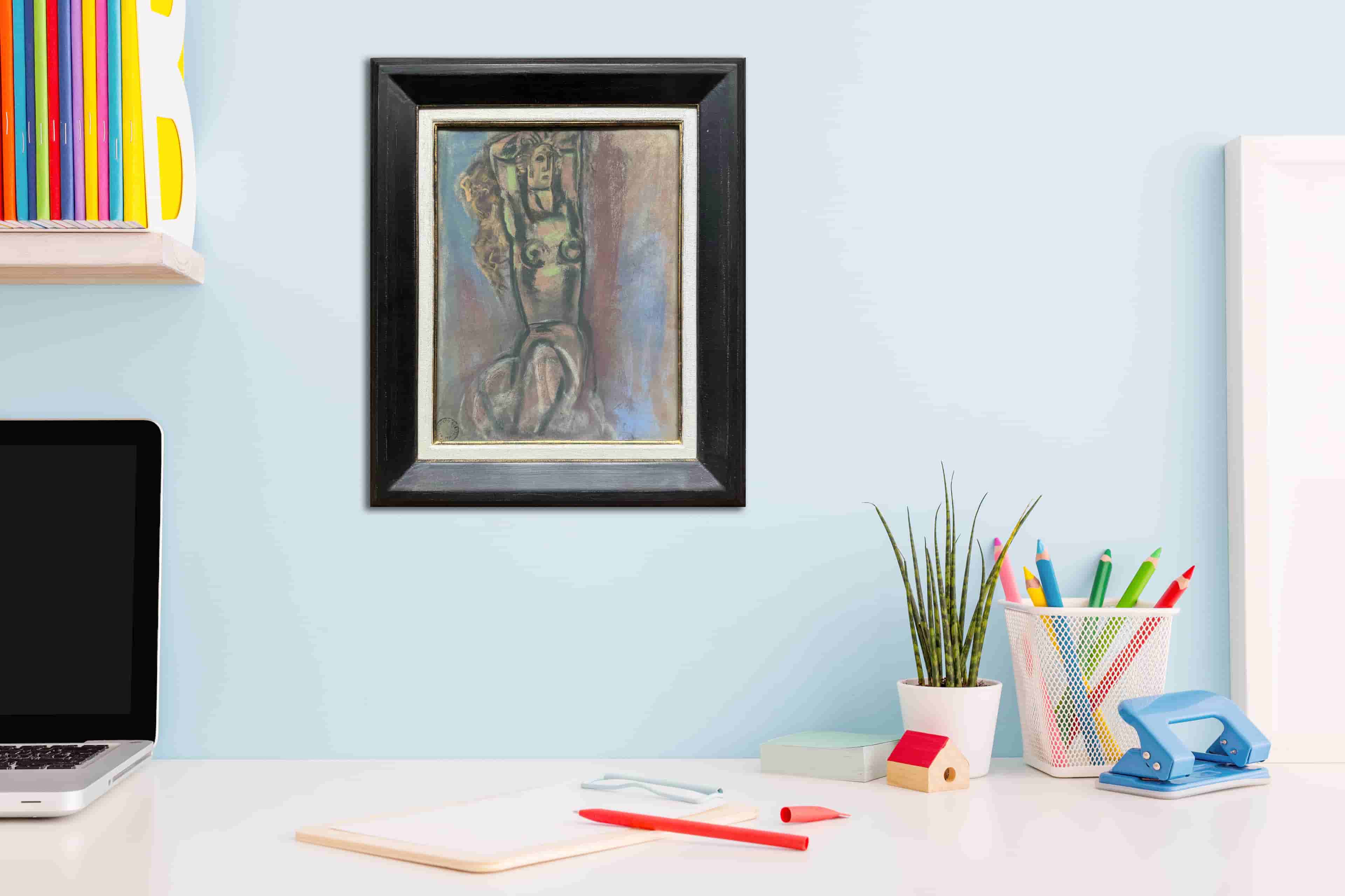 Leo Gestel - Naakt (in interieur)