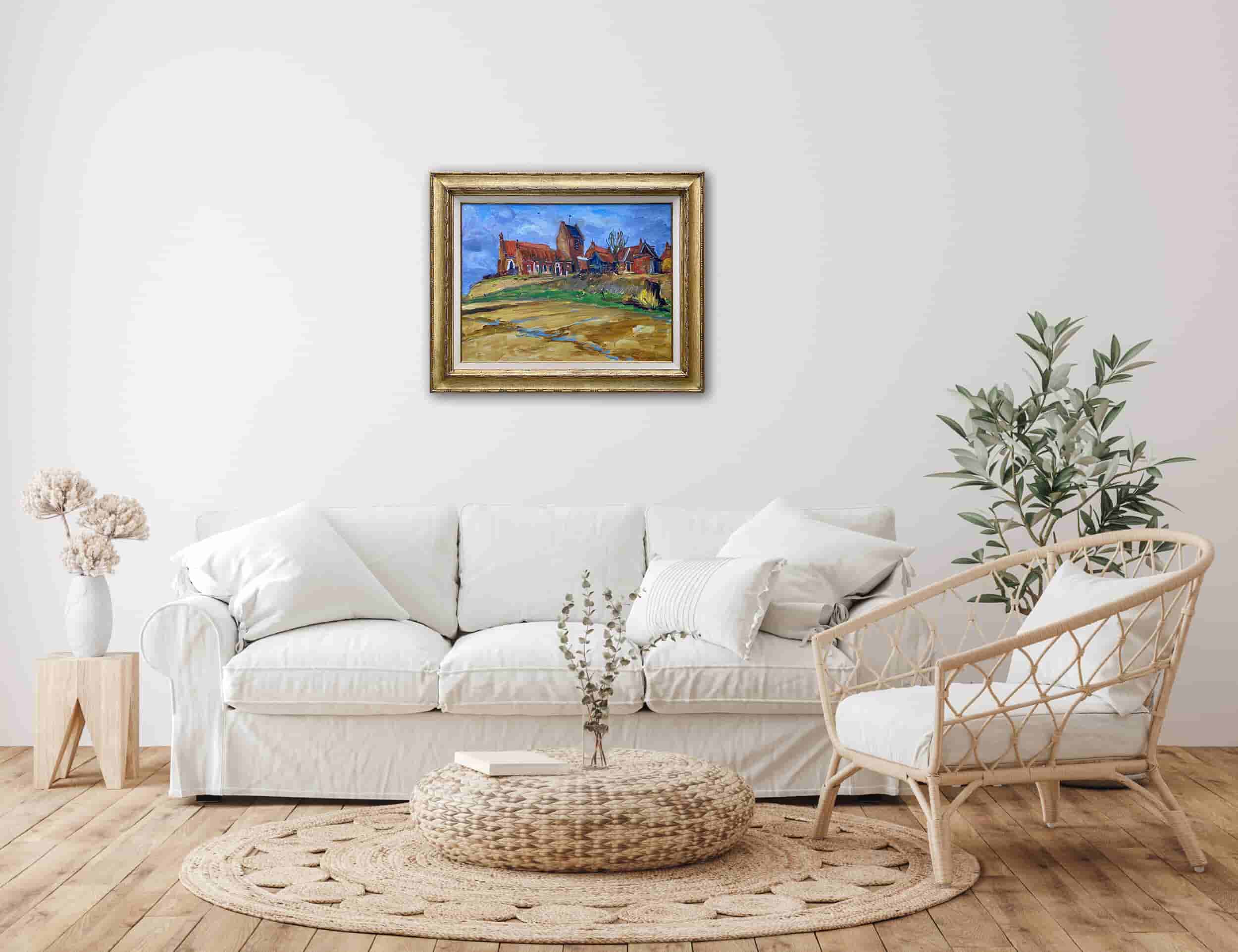 Johan Dijkstra - Wierde bij Ezinge (in interieur)