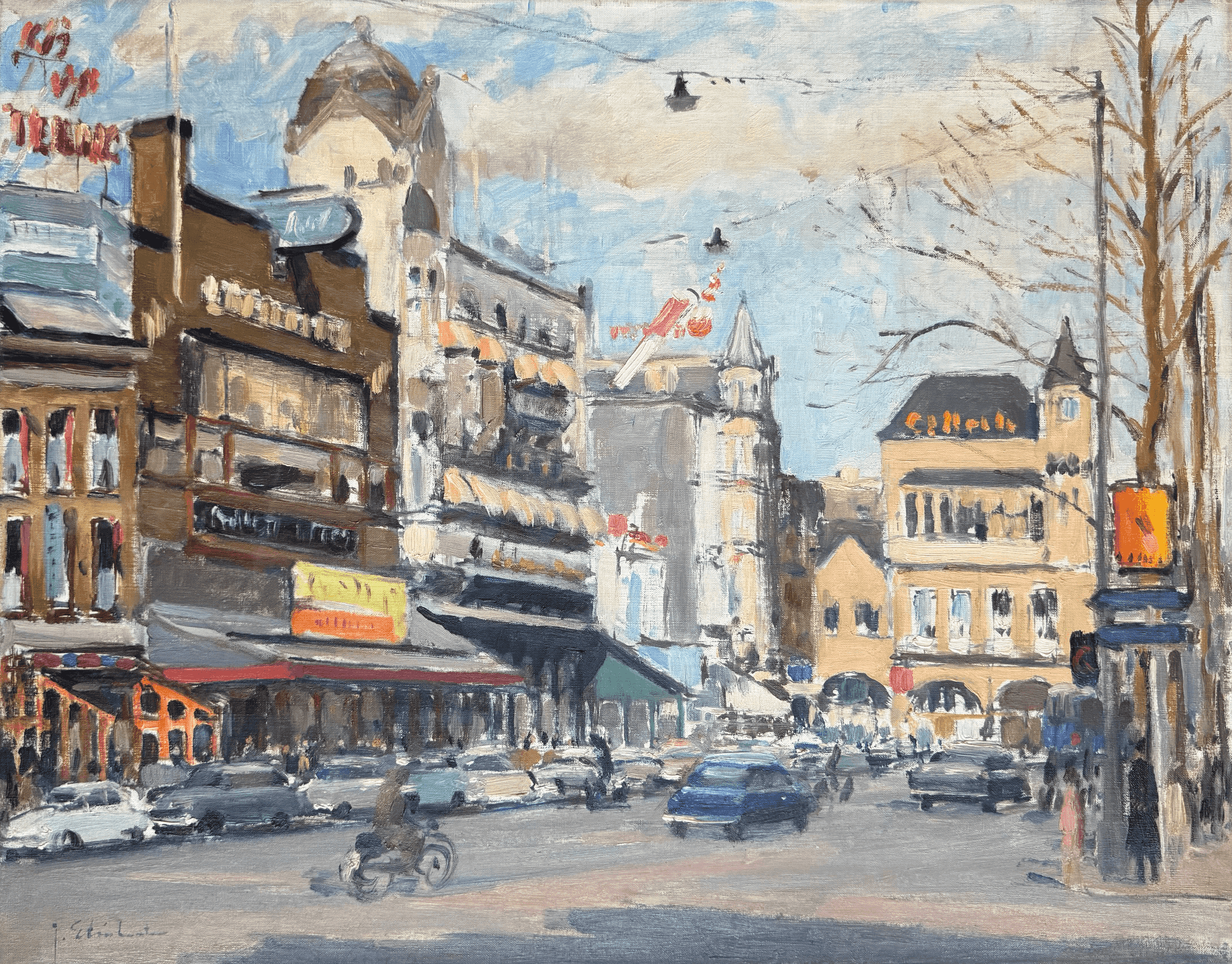 Joop Stierhout - Rembrandtplein Amsterdam