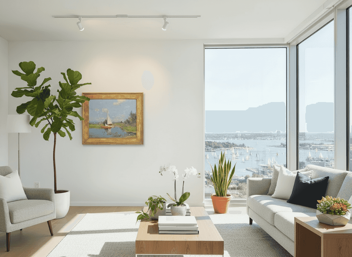 Arie Johannes Zwart - Bij de Nieuwkoopse plassen (in interieur)