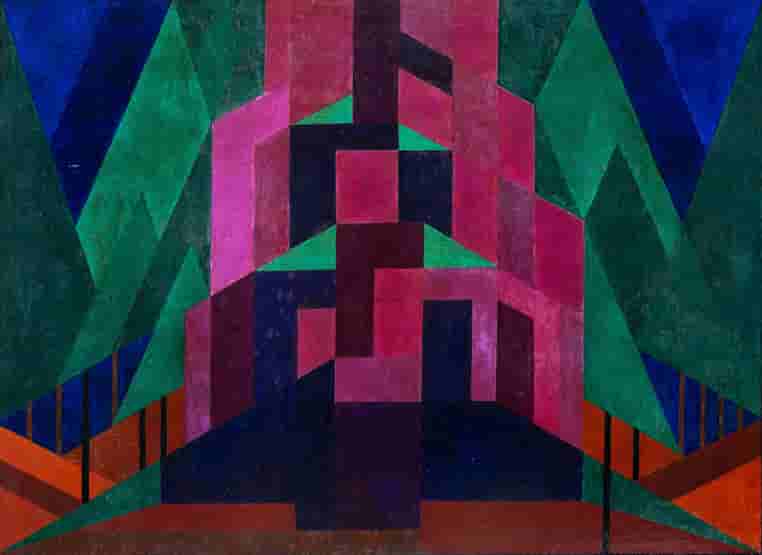 Louise (Lou) Loeber - Rots (zonder lijst)