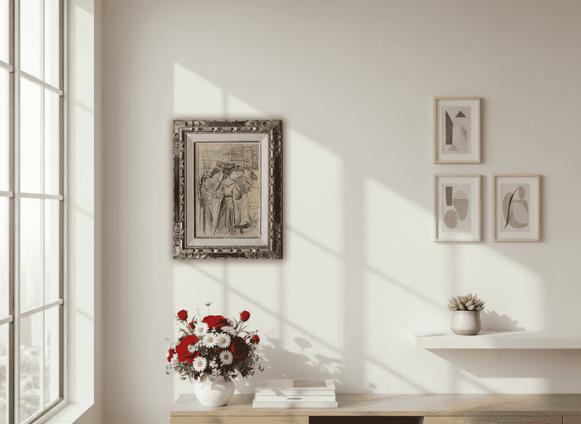 Isaac Israëls - Naaisters op de Place Vendôme in Parijs (in interieur)