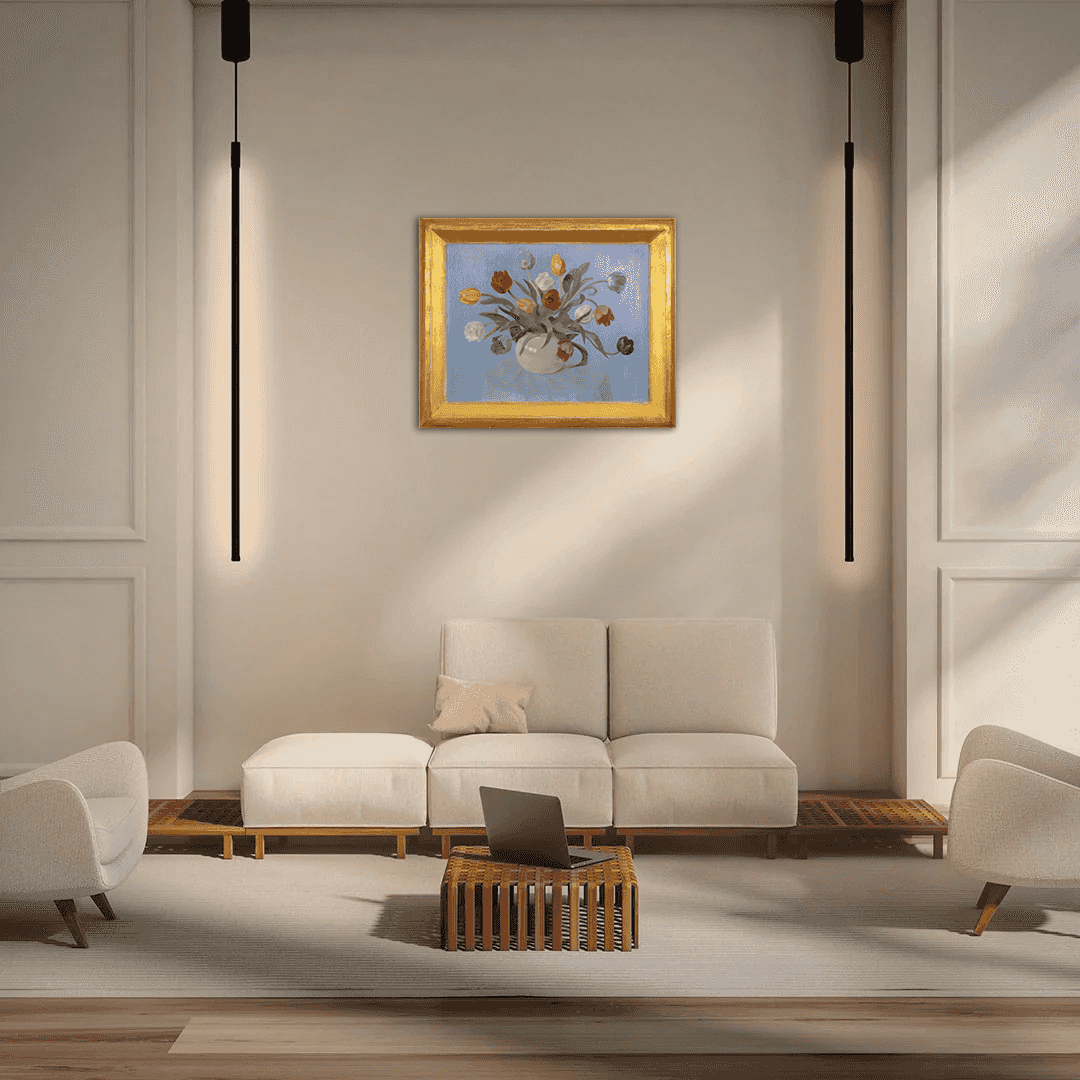 Dirk Smorenberg - Tulpen in vaas (in interieur)