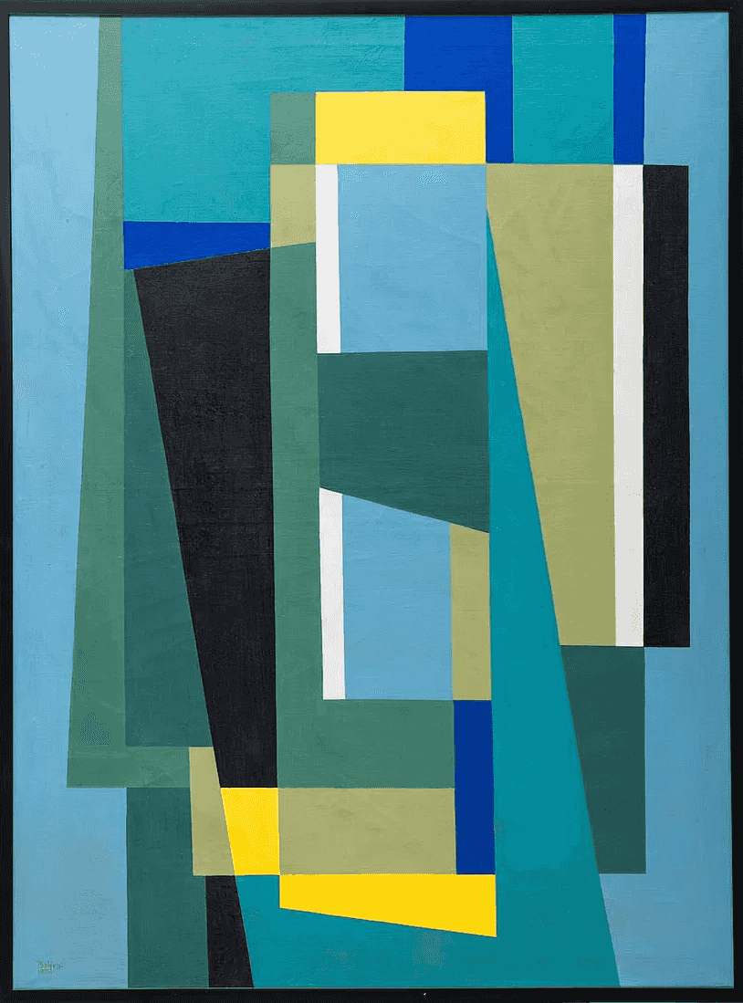 Joost Baljeu - Geometrische compositie (1955)