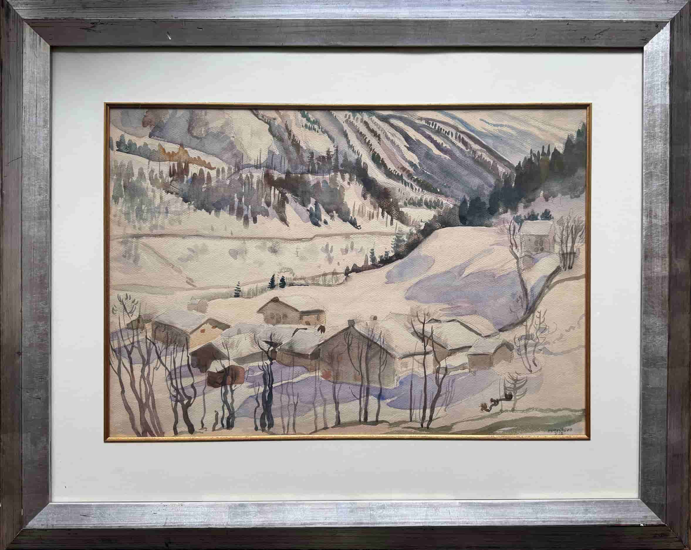 Harmen Meurs - Zwitserland (met lijst)