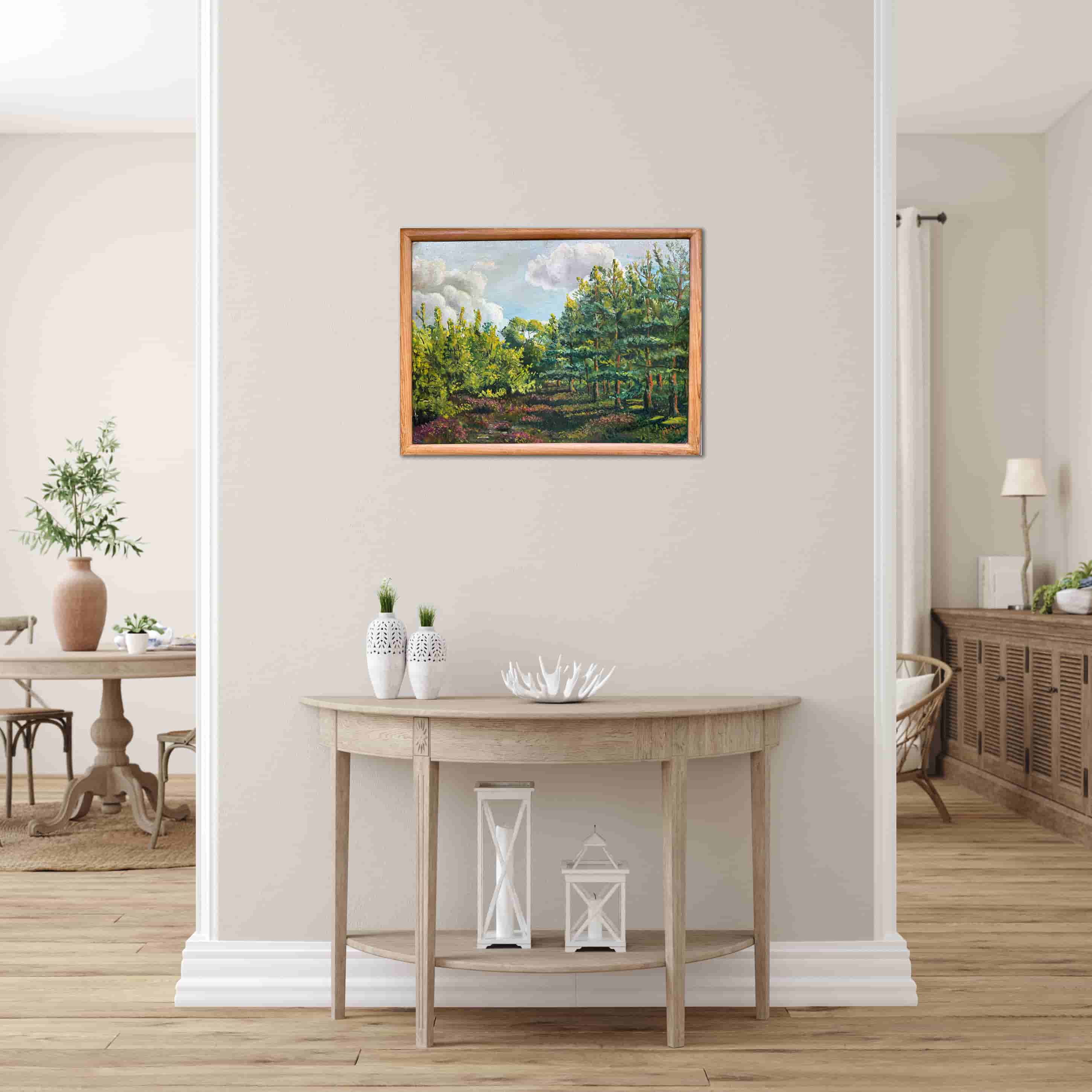 Gerrit van der Veen - Bosgezicht (in interieur)