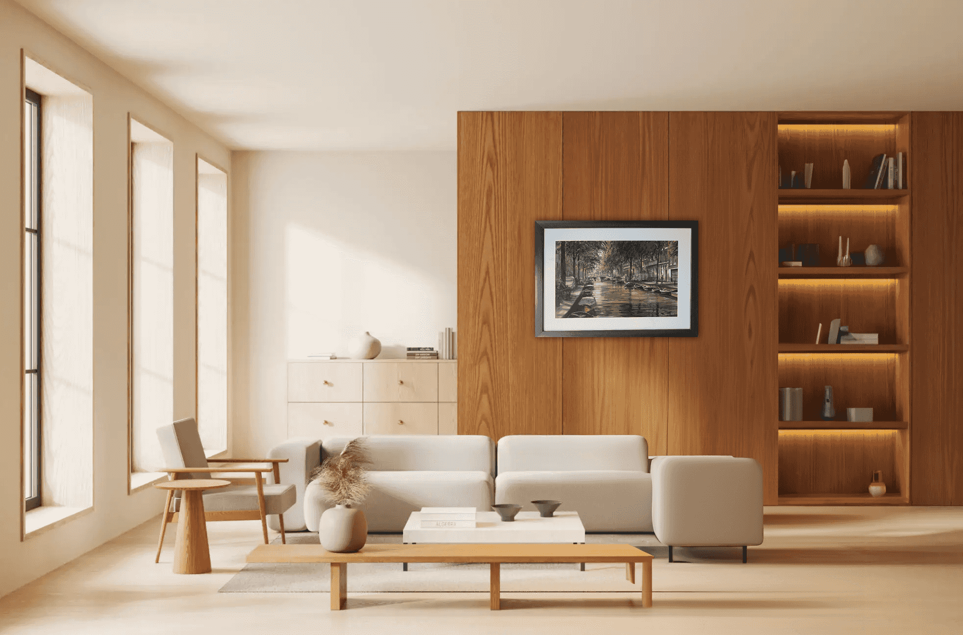 Titus Meeuws - Groenburgwal Amsterdam (in interieur)