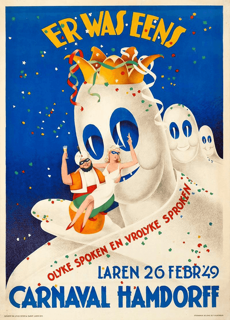 Peter W Zwart - Carnaval in Hamdorff 1949