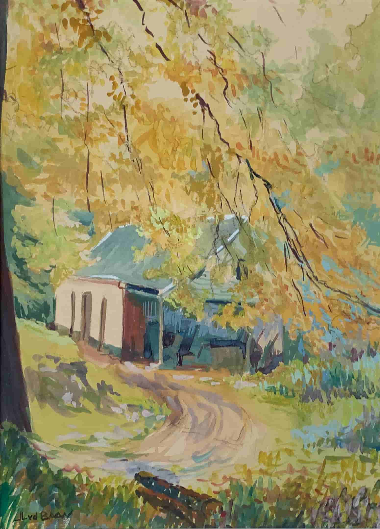 Jan Lucas van der Baan - Huis tussen de bomen