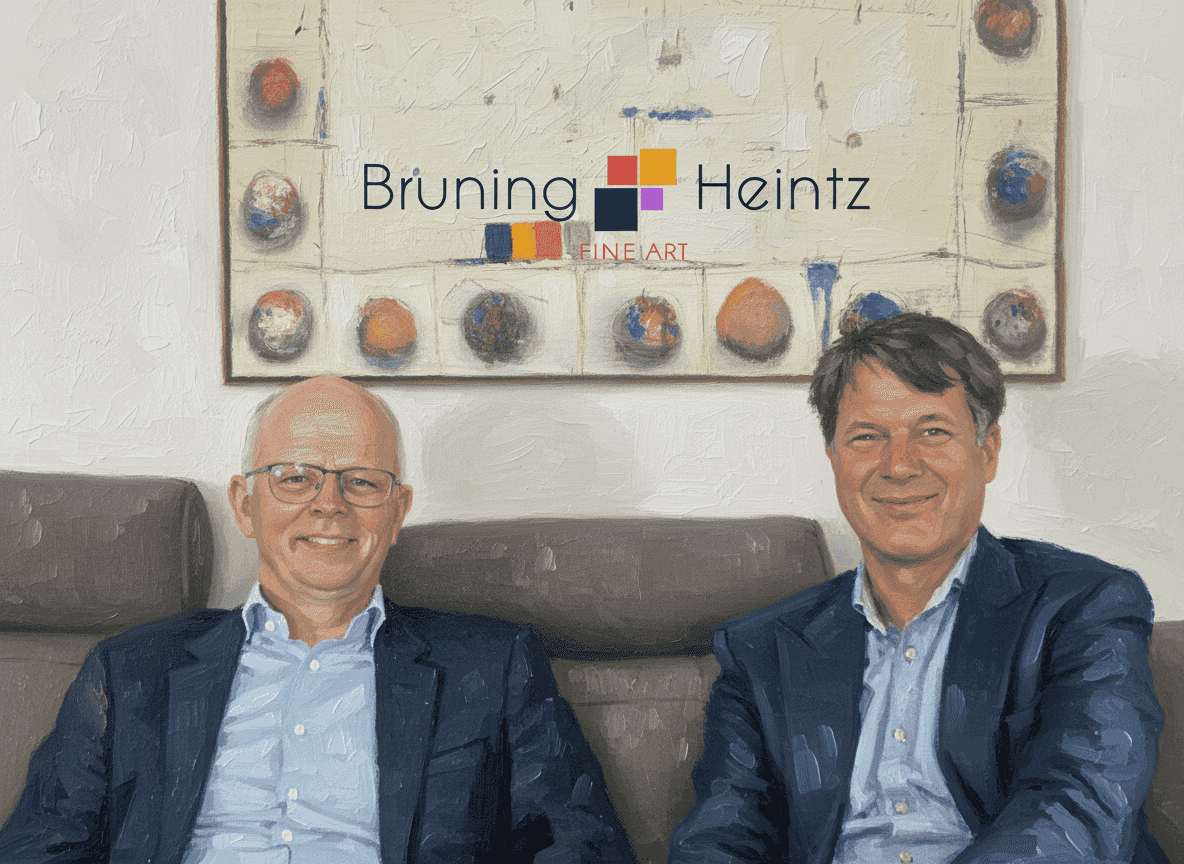 Bert Bruning en Hans Heintz, de oprichters van Bruning Heintz
