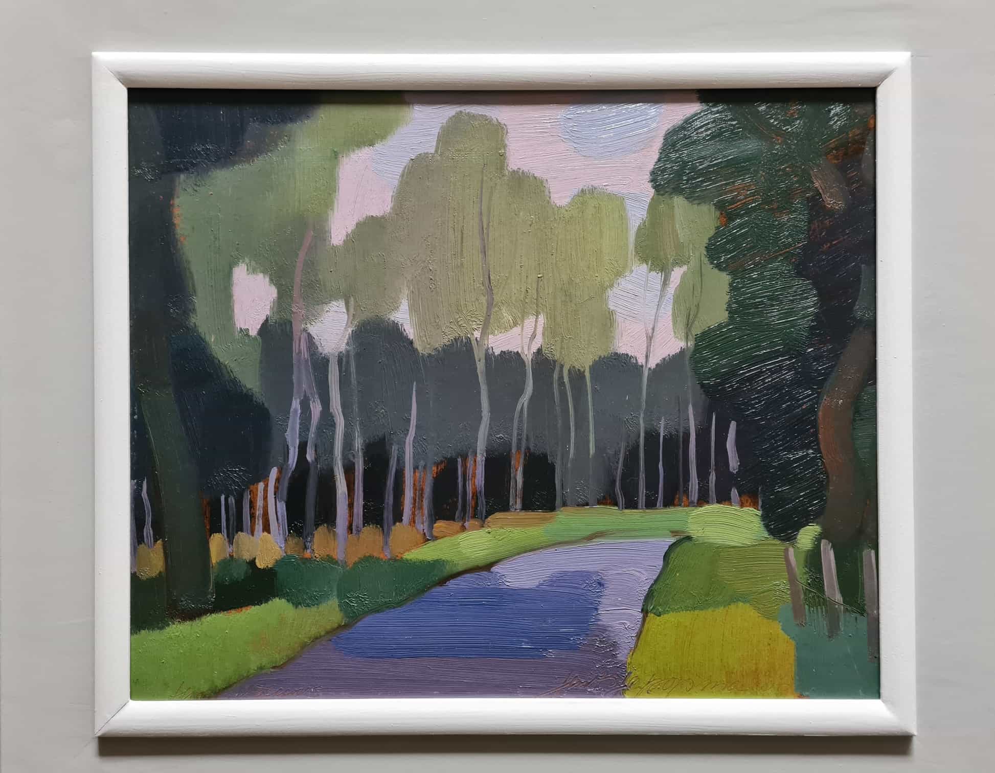 Jentsje Popma - Hoge Veluwe (met lijst)