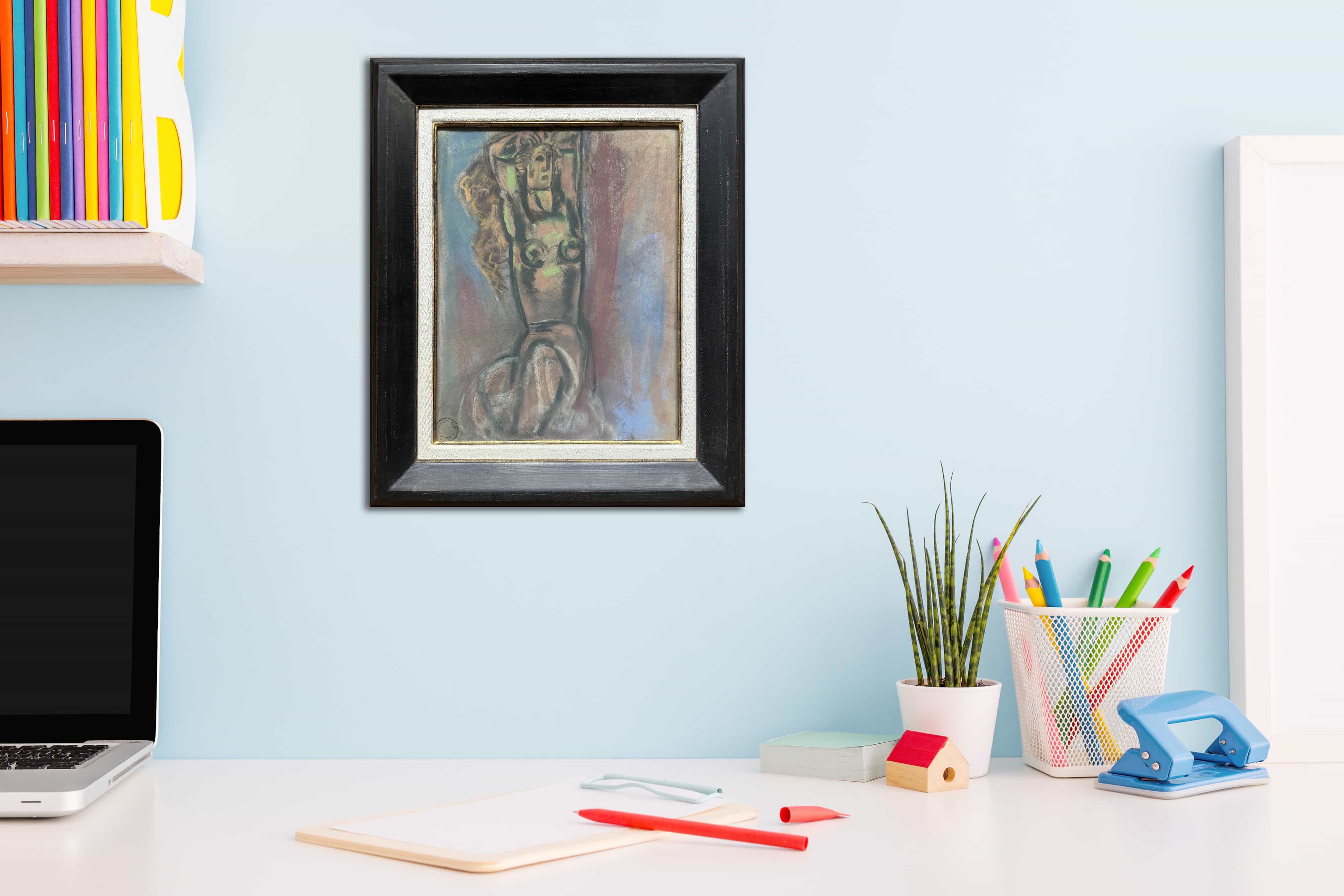 Leo Gestel - Naakt (in interieur)