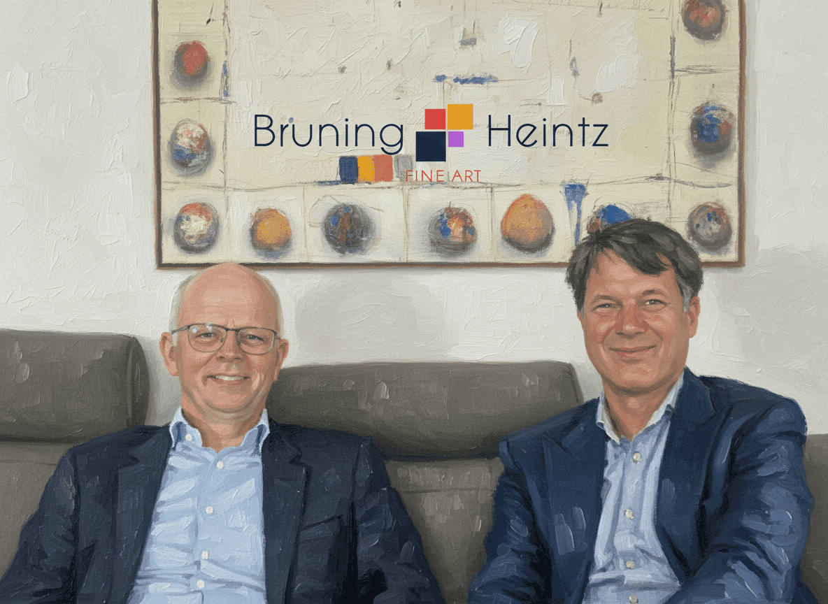 Bert Bruning en Hans Heintz, de oprichters van Bruning Heintz