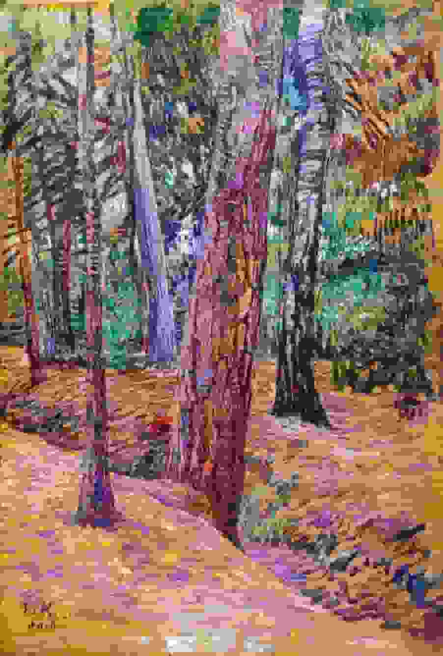 Bosgezicht - Jo Koster - in schoongemaakte staat