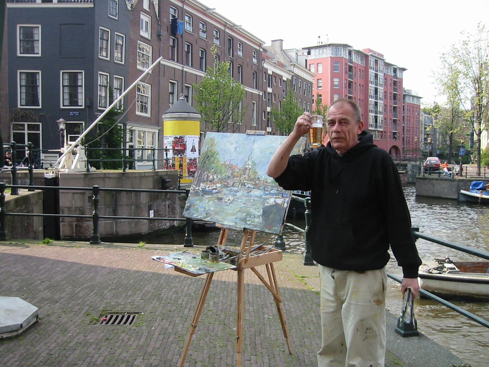 Jürgen schildert de Montelbaantoren