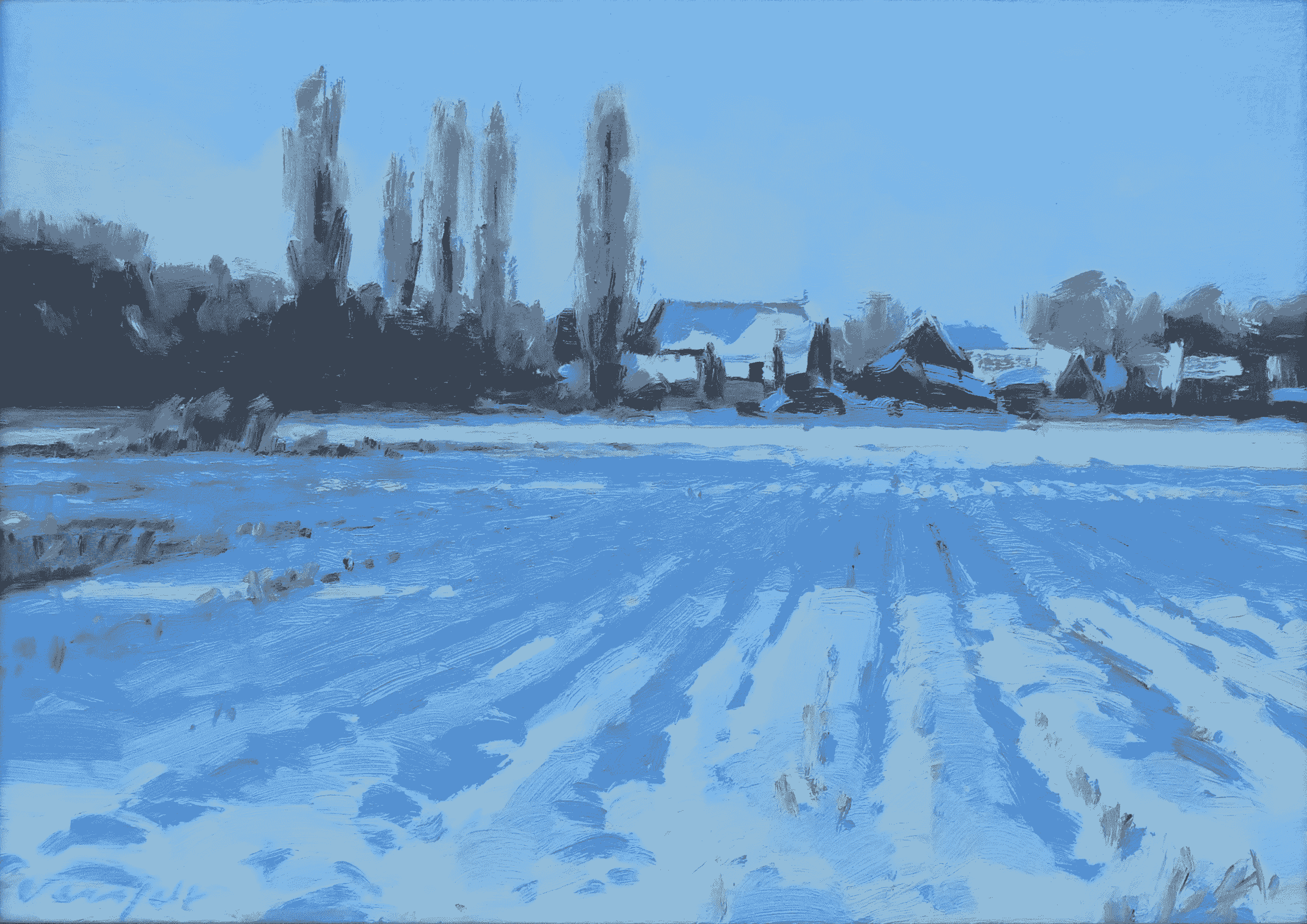 Winters die verdwijnen – schilderijen als stille getuigen