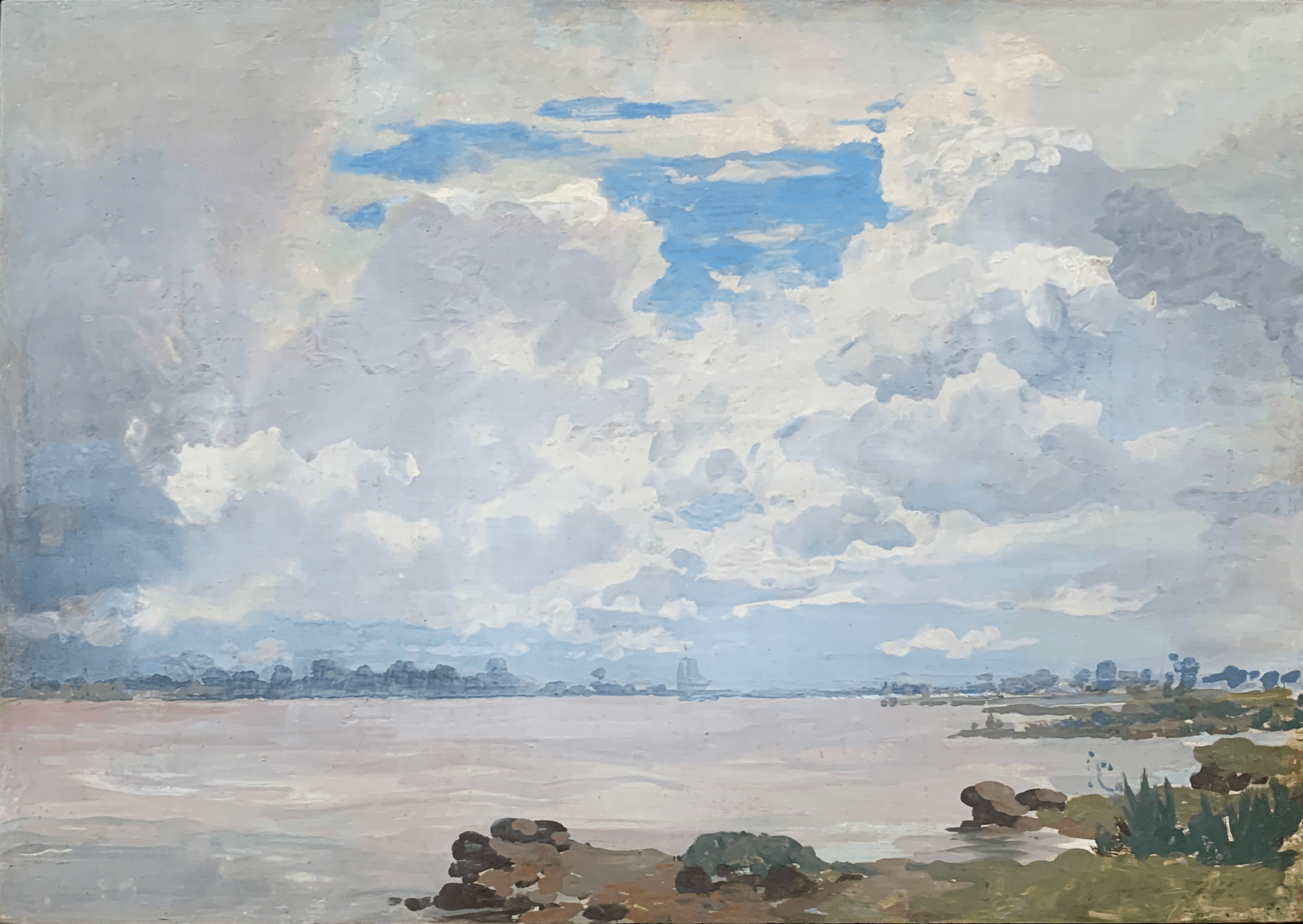 Ijsselgezicht bij Hattem zonder lijst