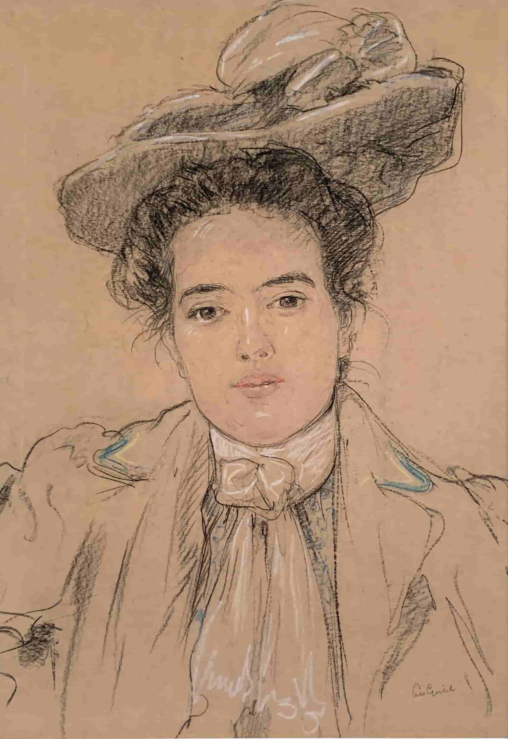 Leo Gestel - Portret van een jonge vrouw