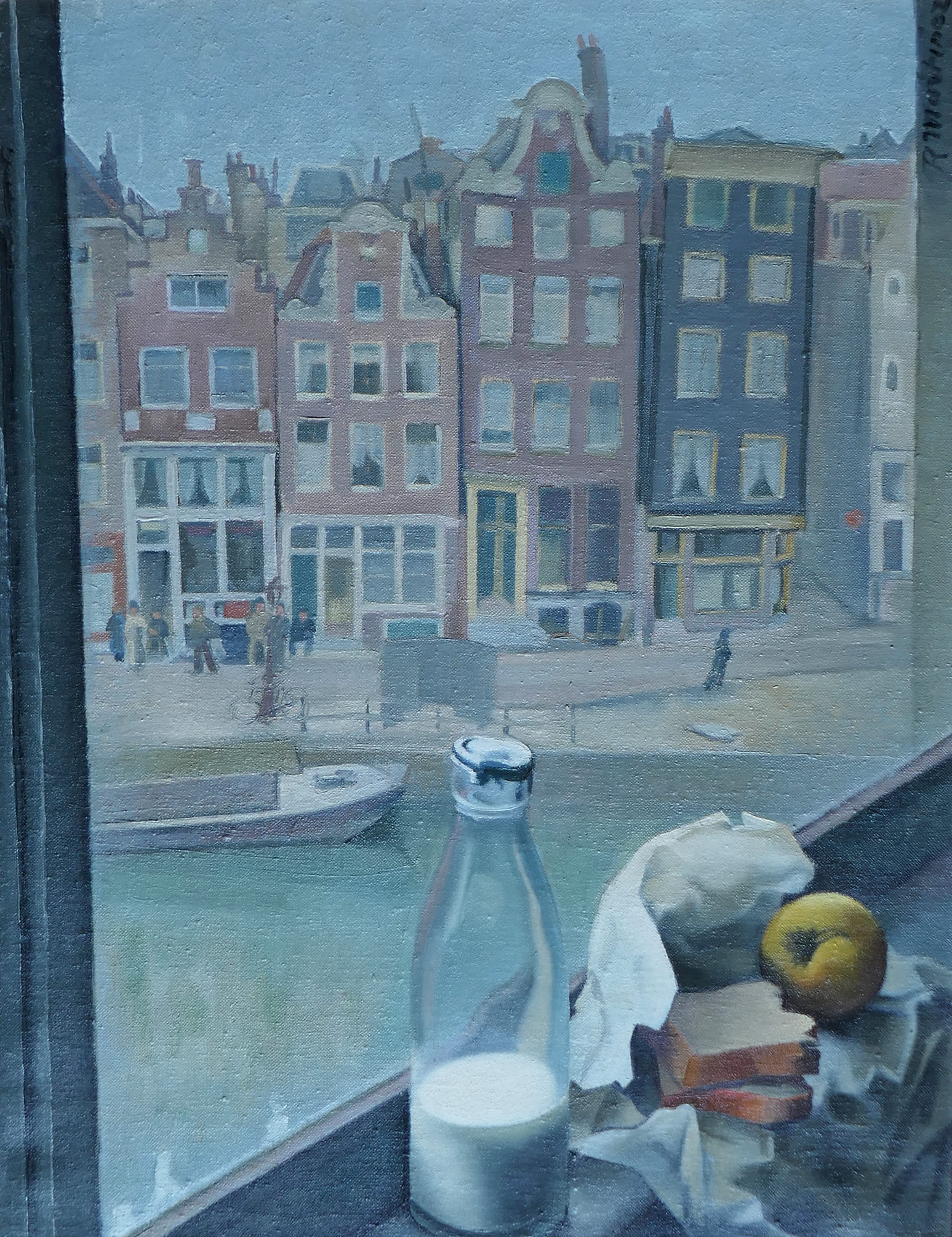 Oudezijds Voorburgwal Amsterdam zonder lijst