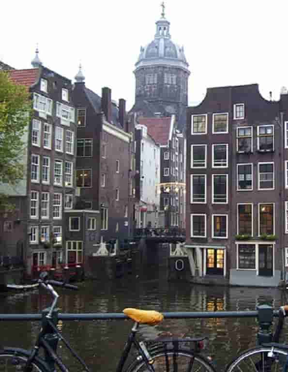 Willem-Alexander Knip - Het Kolkje te Amsterdam (in het echt)