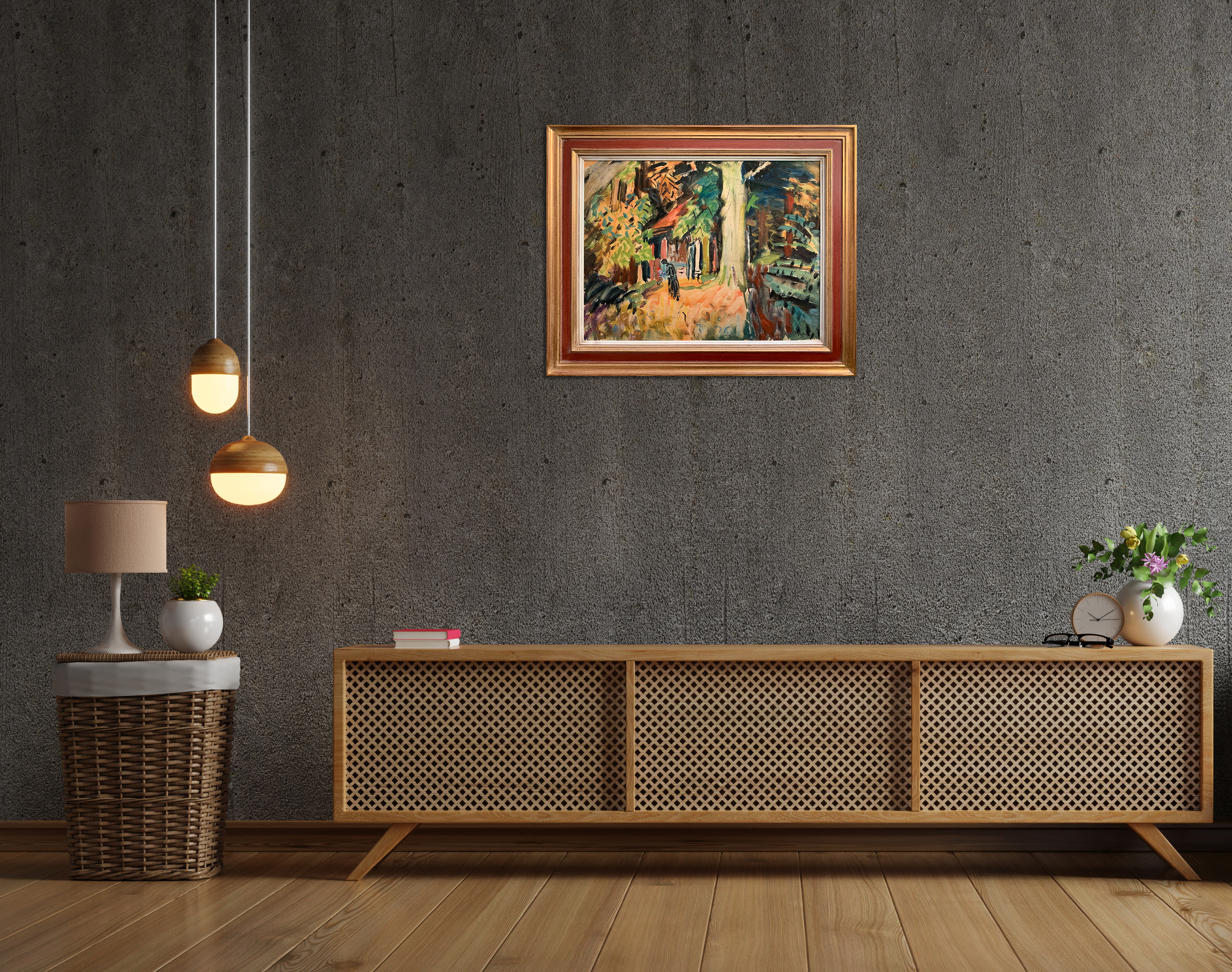 Het atelierkoepeltje van Siep van den Berg aan het Sterrebos in Groningen zonder lijst