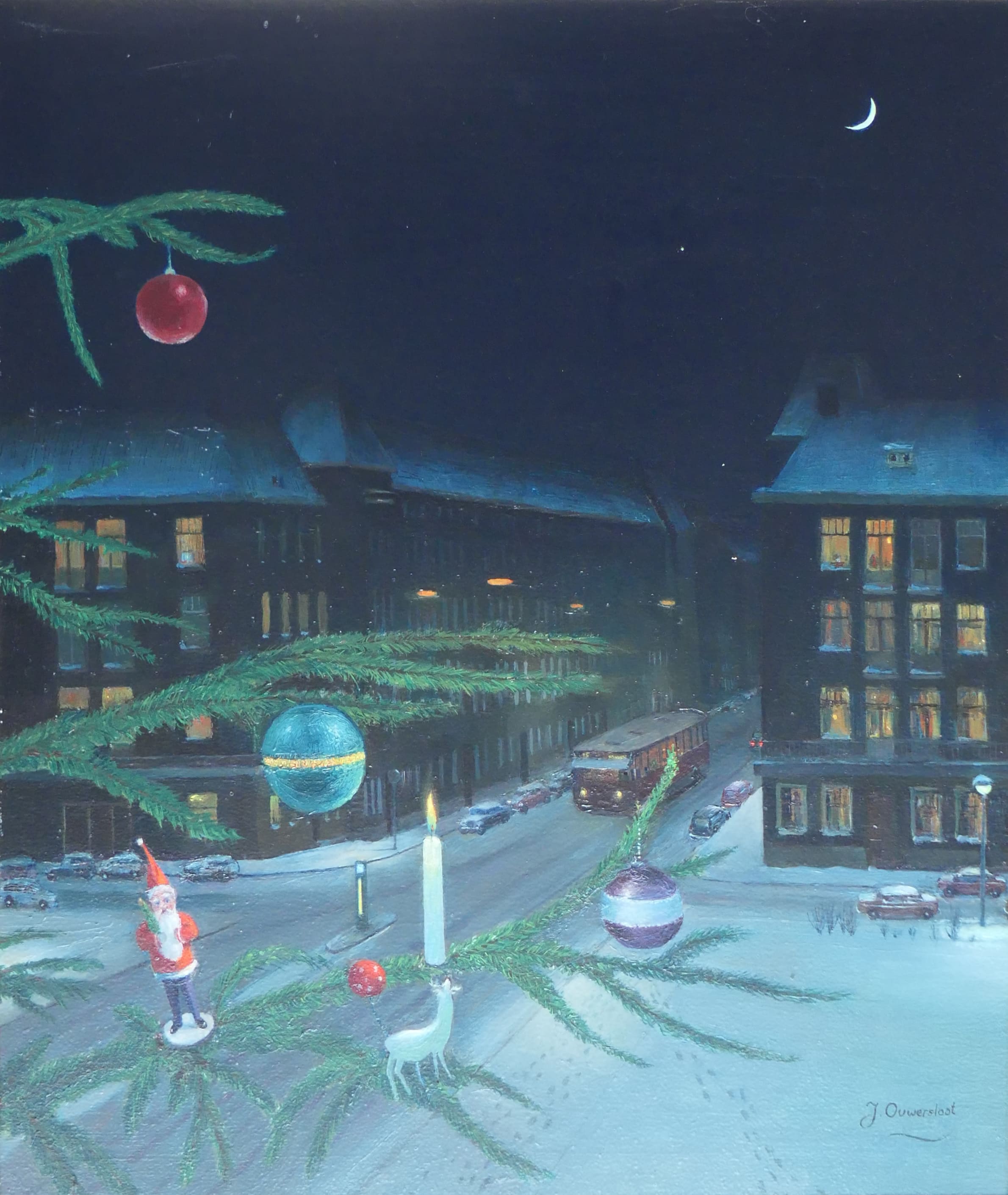 Kerstmis zonder lijst