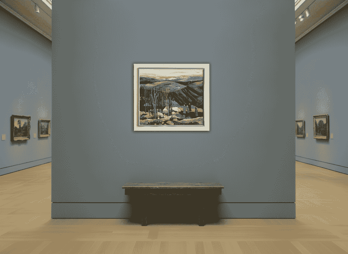 Edith van Leckwyck - De Afghanen (in interieur)