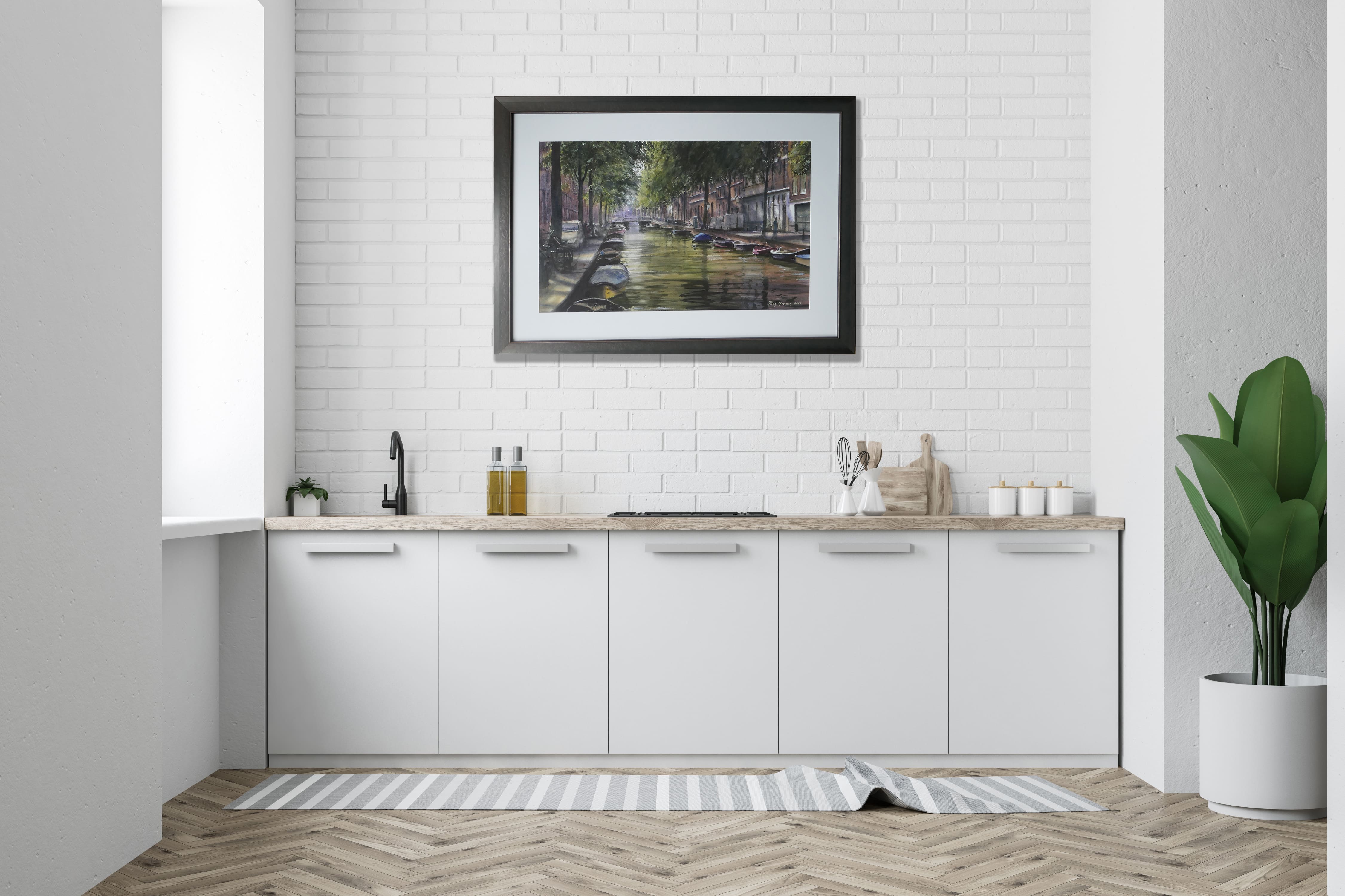 Groenburgwal Amsterdam zonder lijst