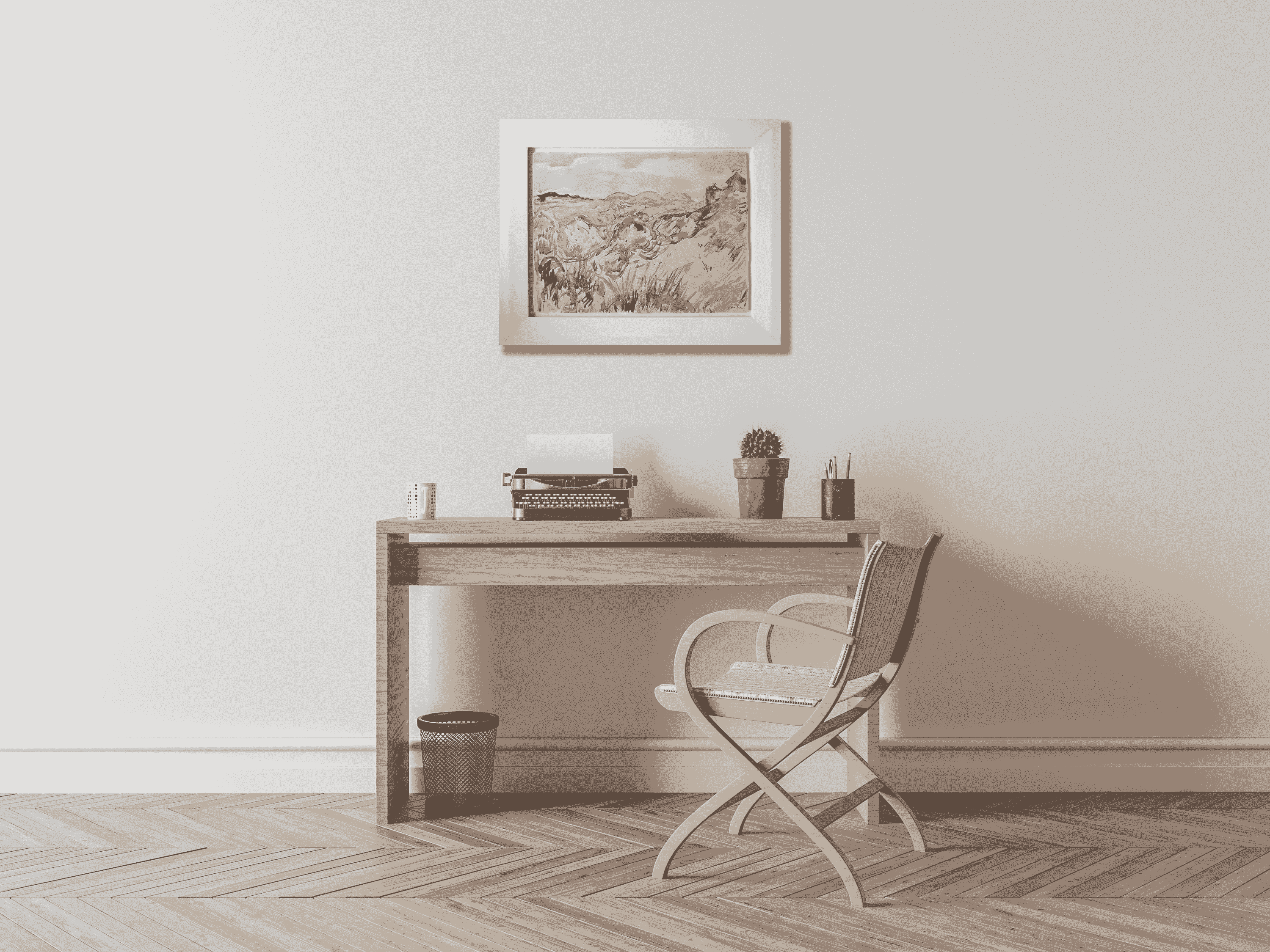 Johan Dijkstra - Duingezicht (in interieur)