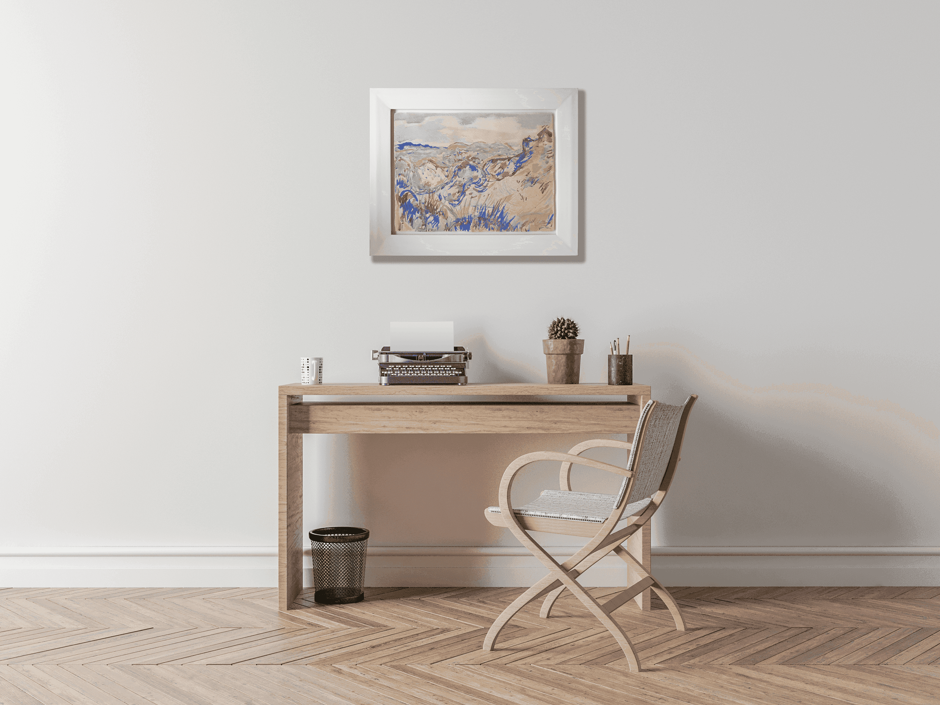 Johan Dijkstra - Duingezicht (in interieur)