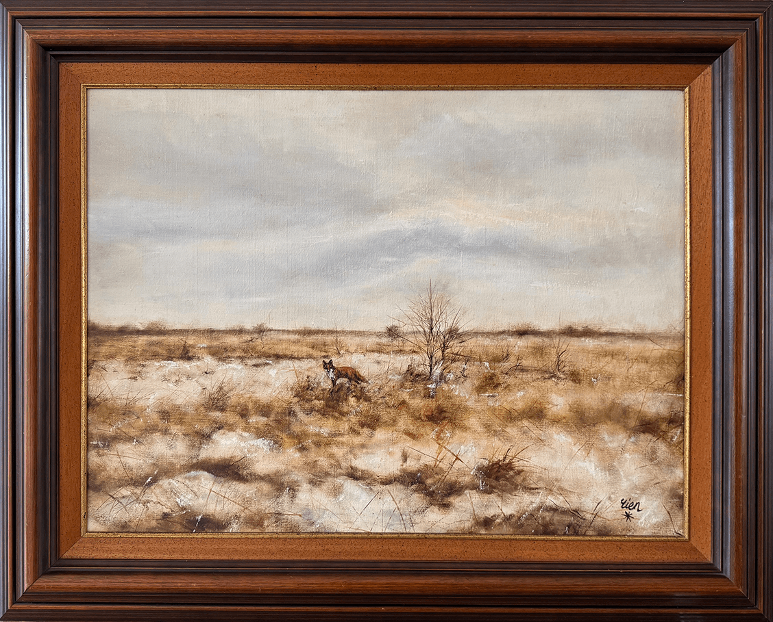 De Vos op de Winterhei zonder lijst