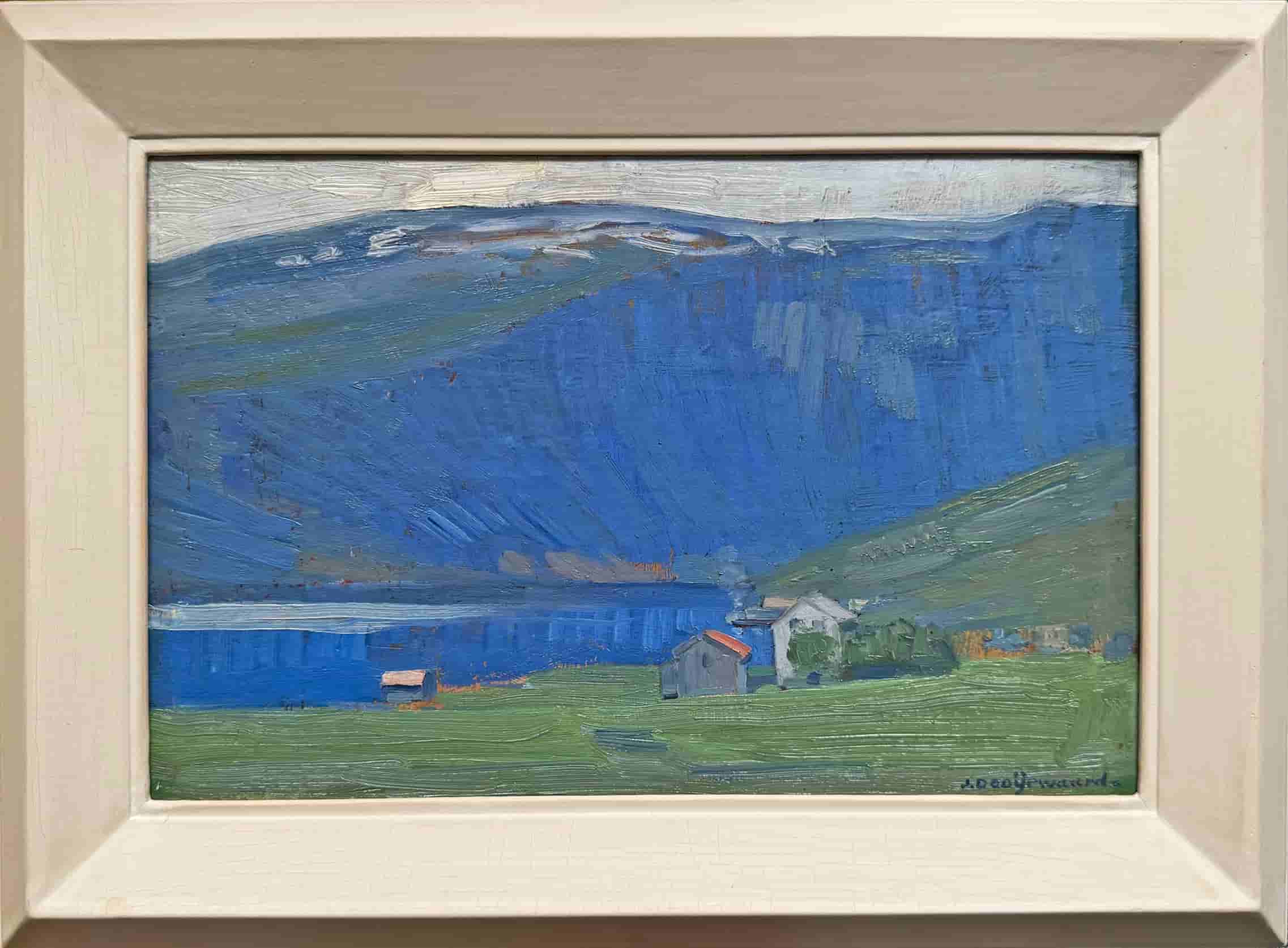 Jaap (Jacob) Dooijewaard - Noorwegen (met lijst)