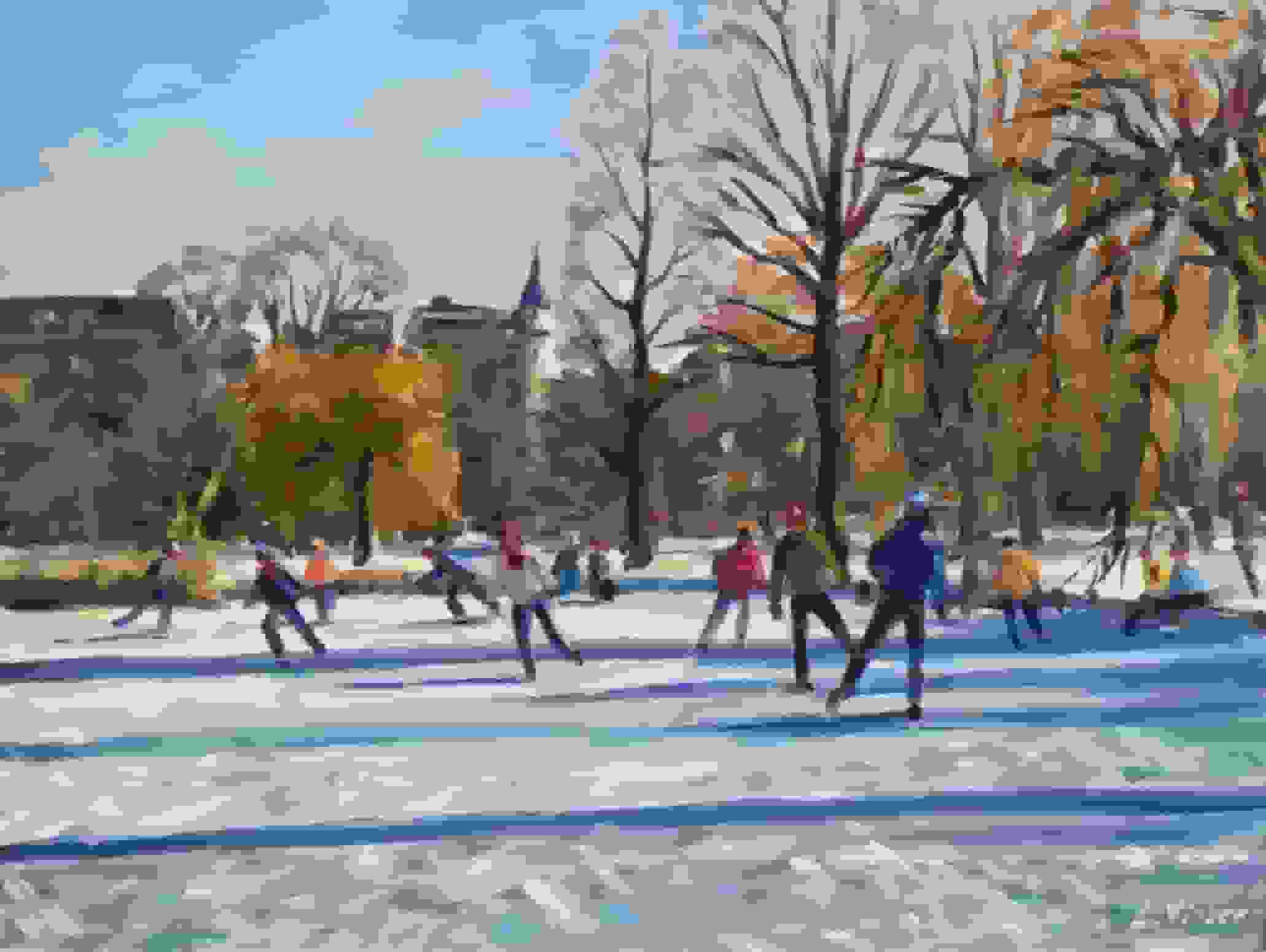 Schaatsers Oosterpark