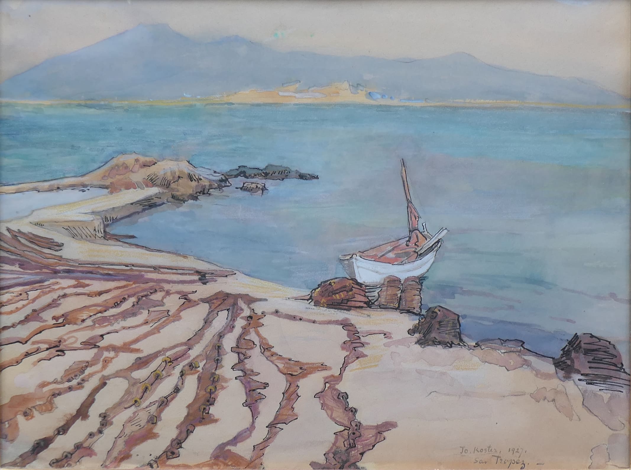 Baai van St Tropez zonder lijst