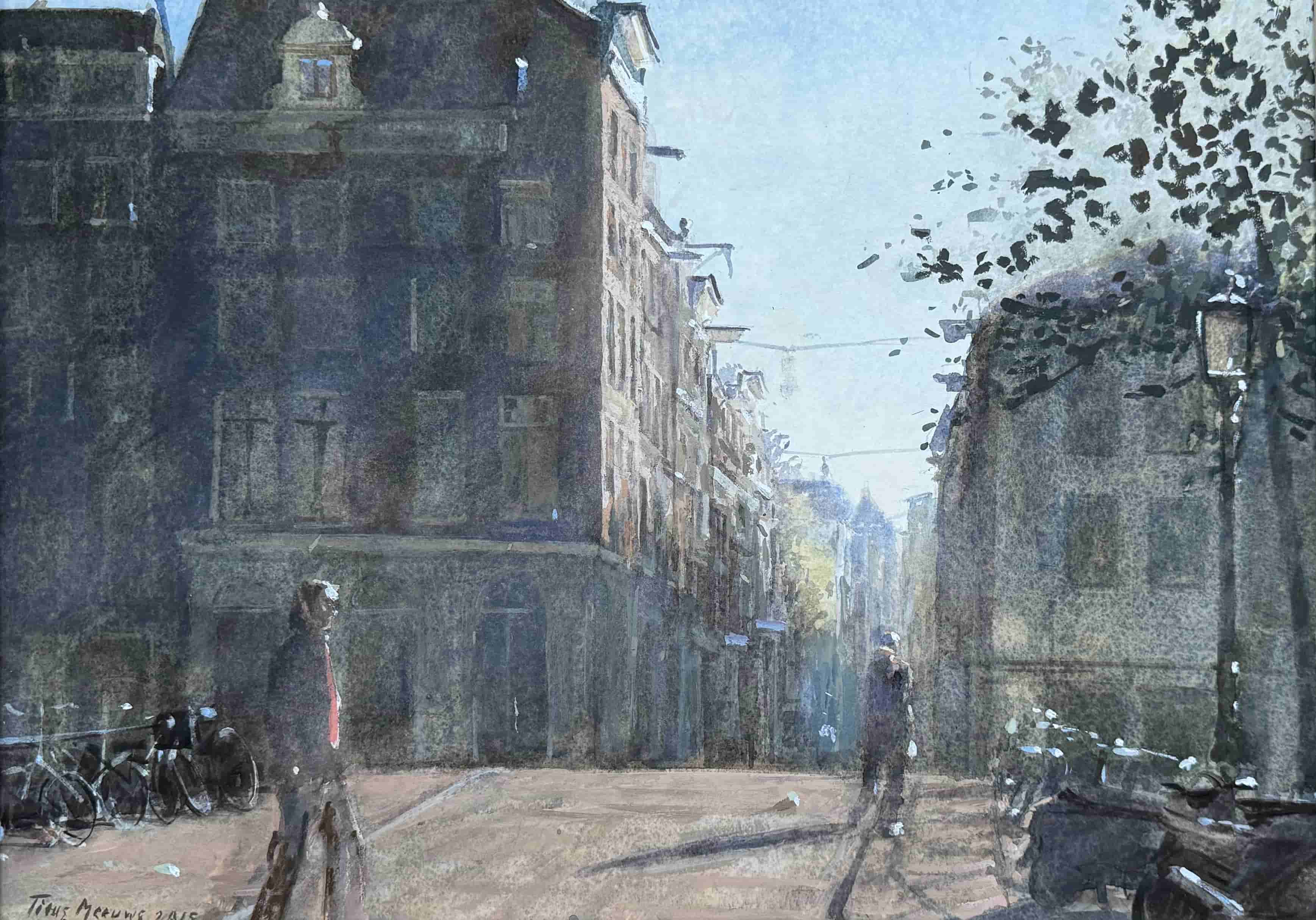 Titus Meeuws - Hartenstraat te Amsterdam