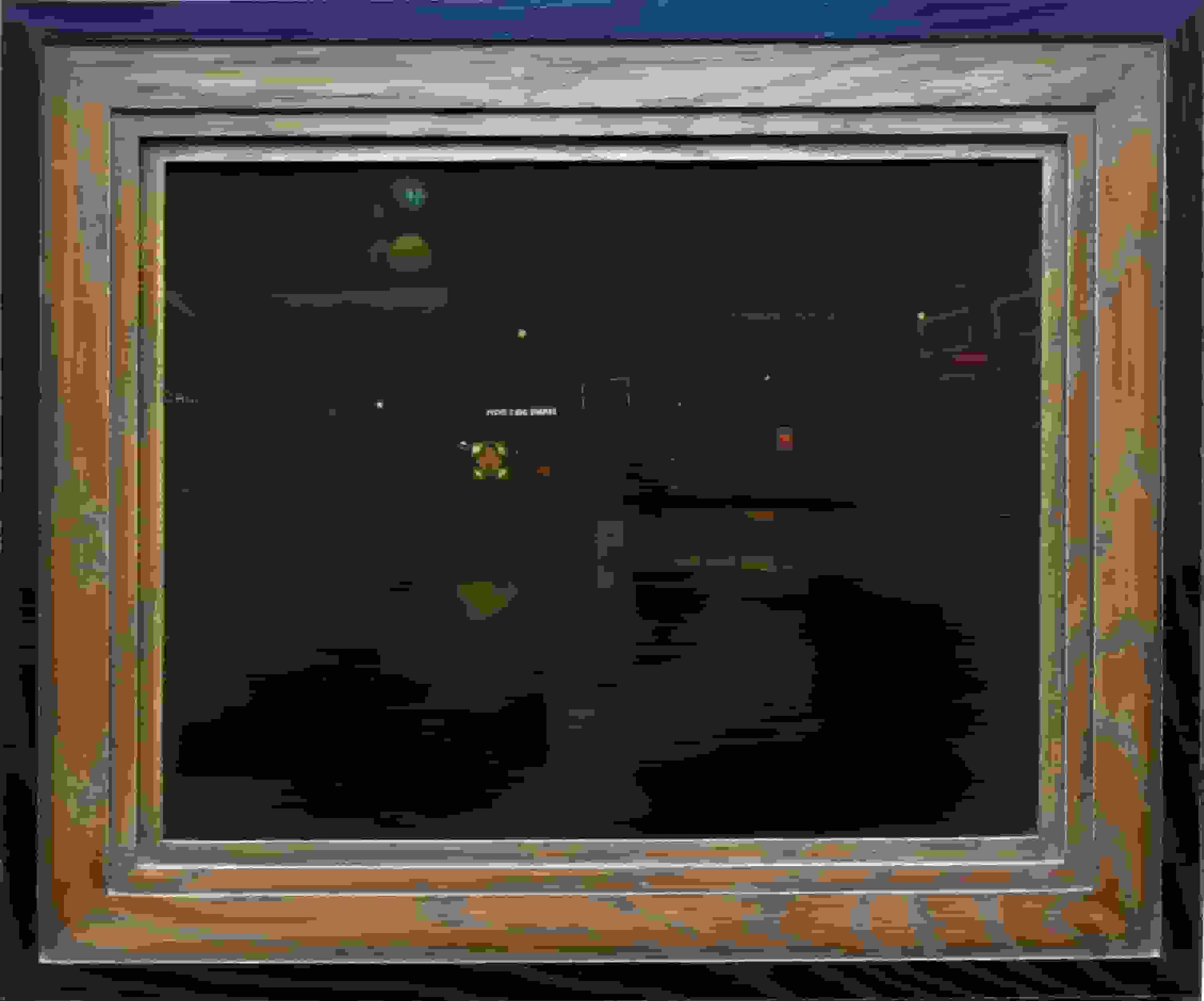 Jan Ouwersloot - Avondstadsgezicht (met lijst)